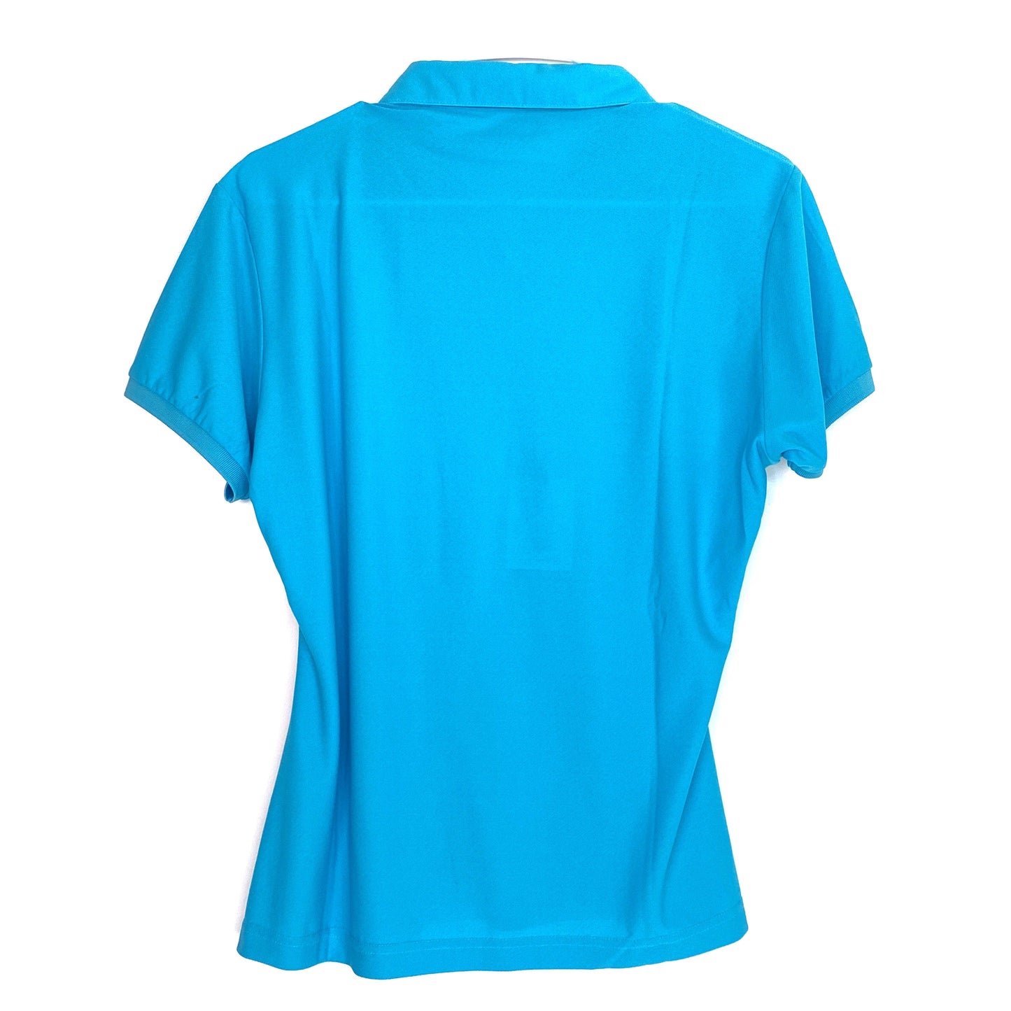 McIlhenny Dry Goods Womens Size M Teal Blue 032 Dry Reserve Polo Shirt