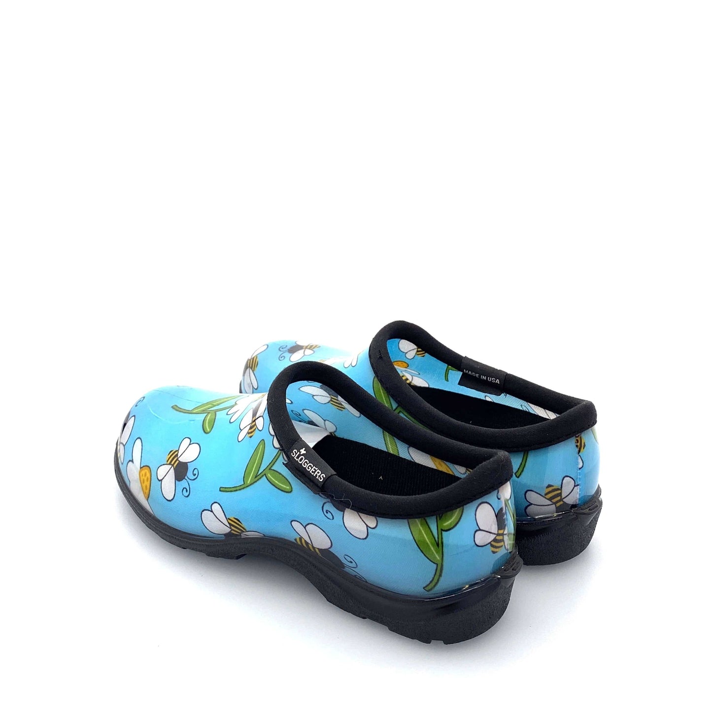 Sloggers Womens Size 6 Garden Shoes Bee Blue NEW