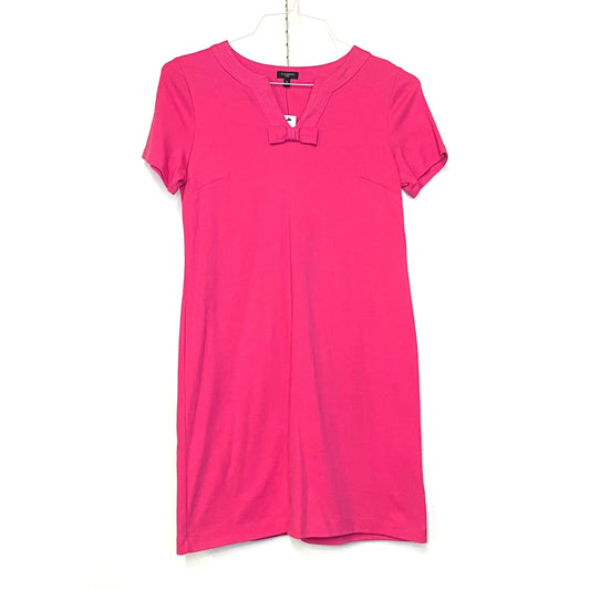 Talbots Womens Dress Size M Petite Pink Sleeveless Bow NWT