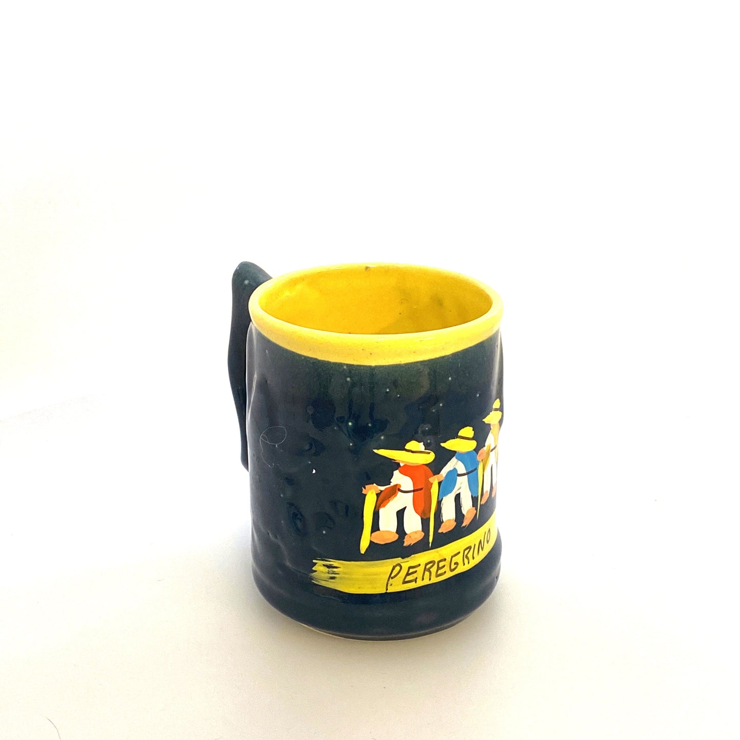 Handmade Tourism Souvenir “Peregrino” Coffee Cup, 12 Oz.