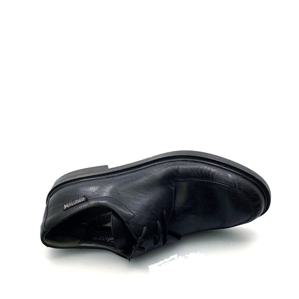 Mephisto Mens Size 10 Black Leather Lace-Up Shoes Air-Jet  display picture 2