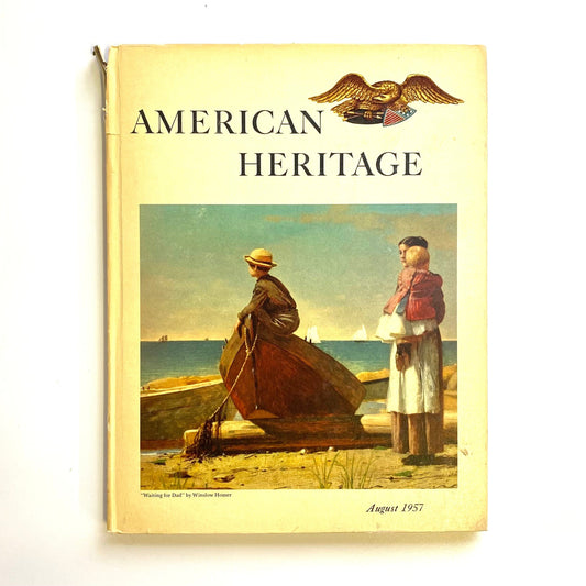 Vintage American Heritage Volume VIII No 5 August 1957 Hardcover History Book