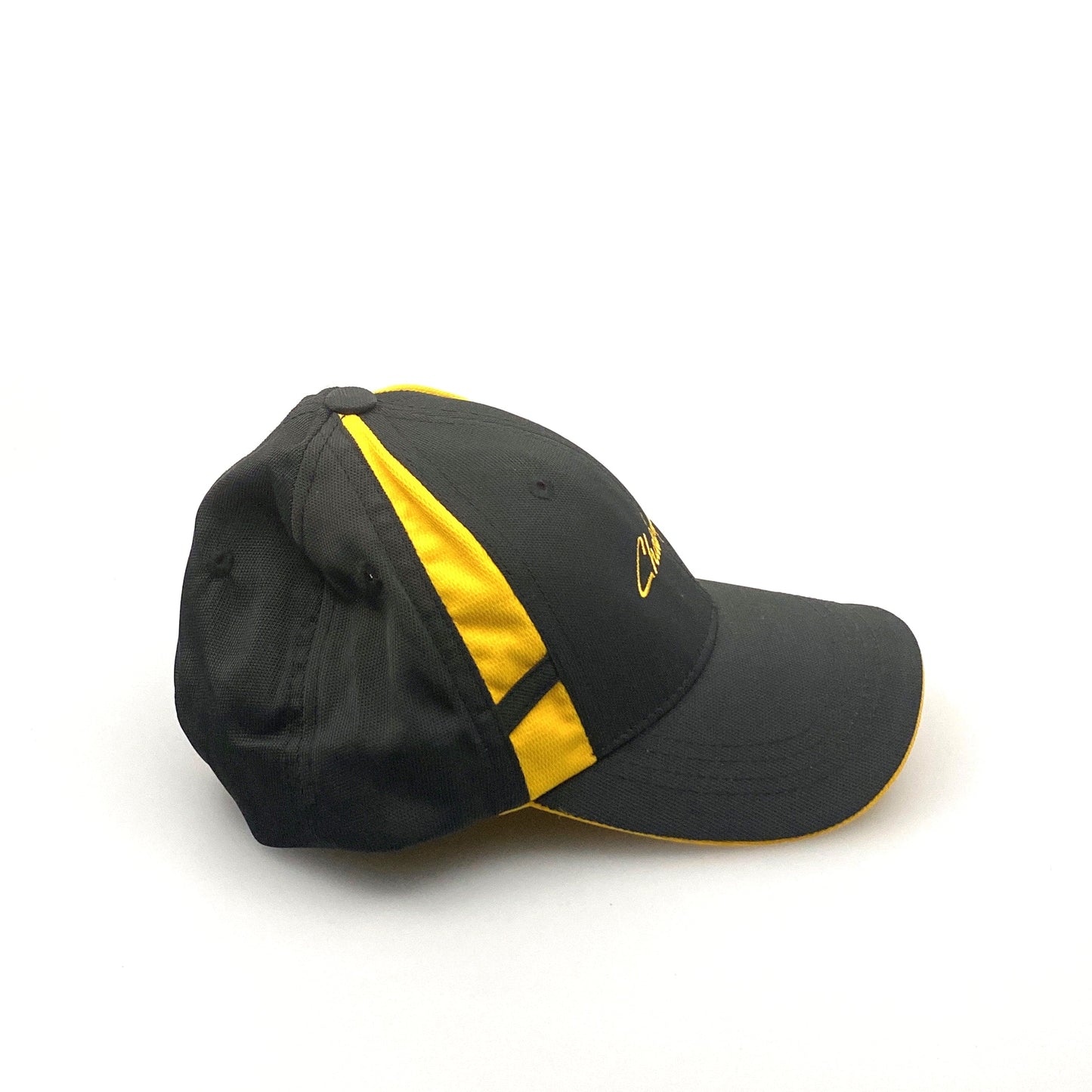 Port Authority “Challenger” Hat Adjustable Yellow Black Baseball Cap