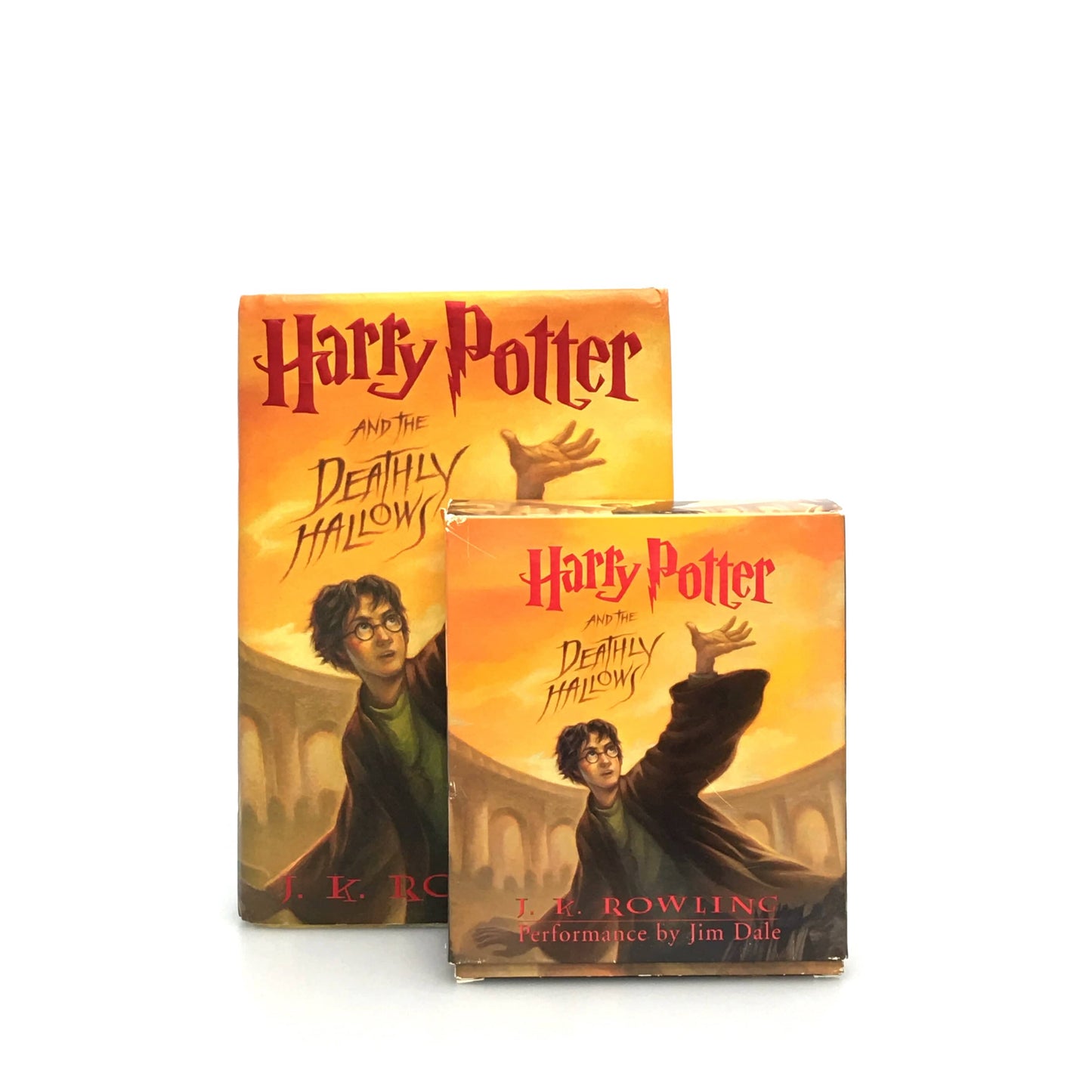 Harry Potter And The Deathly Hallows Hardback & Audio CD 17 Discs J. K. Rowling