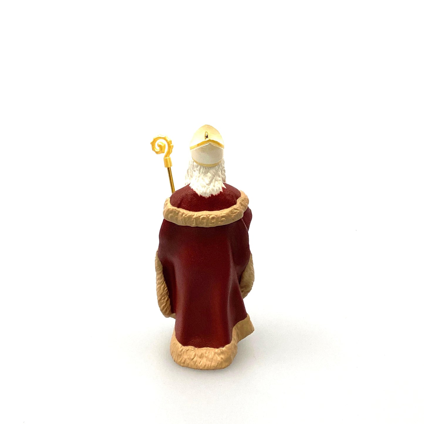 Hallmark Keepsake Ornament Saint NicholasFigurine Christmas Tree 1995