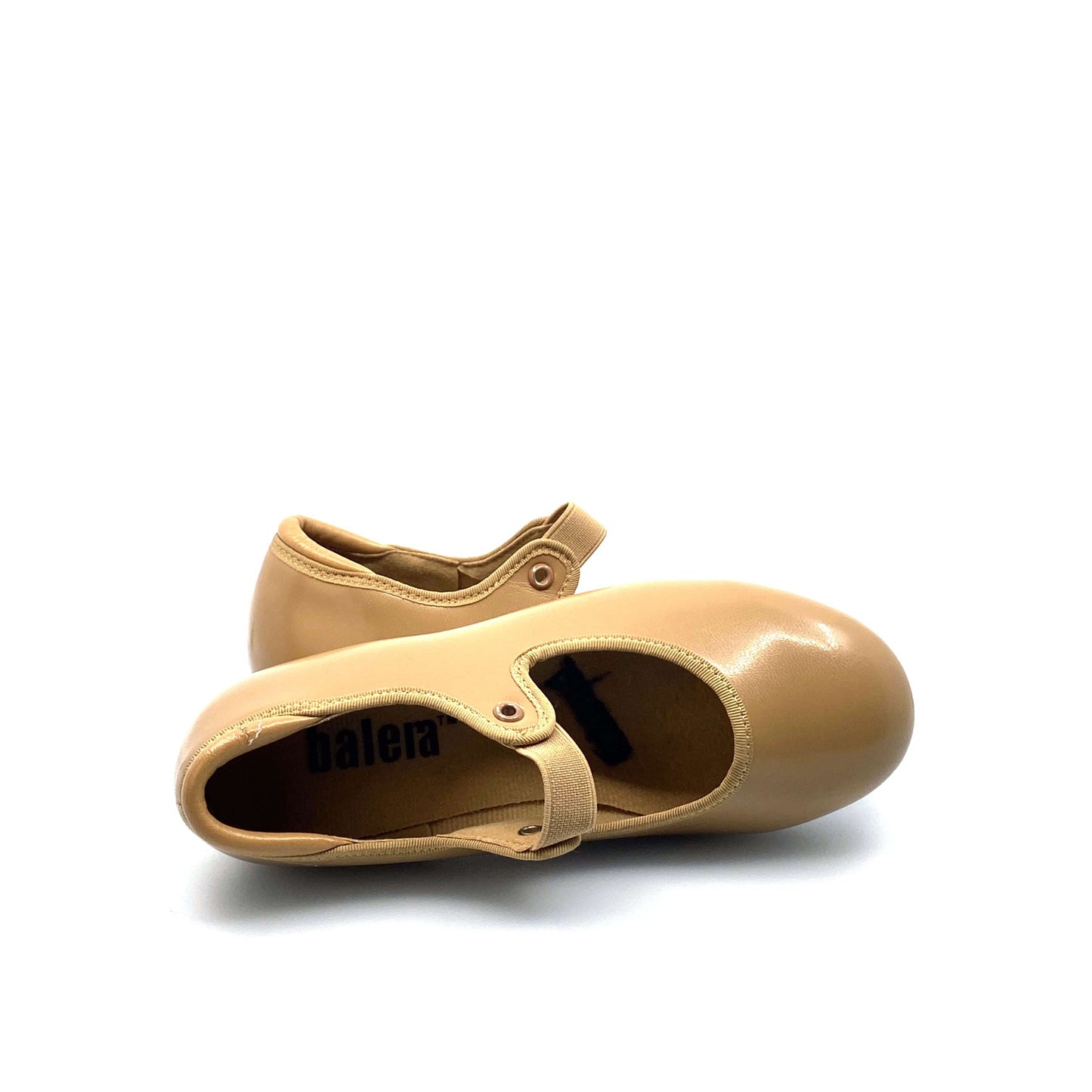 Balera Girls Beige Tap Shoes Size 1.5A