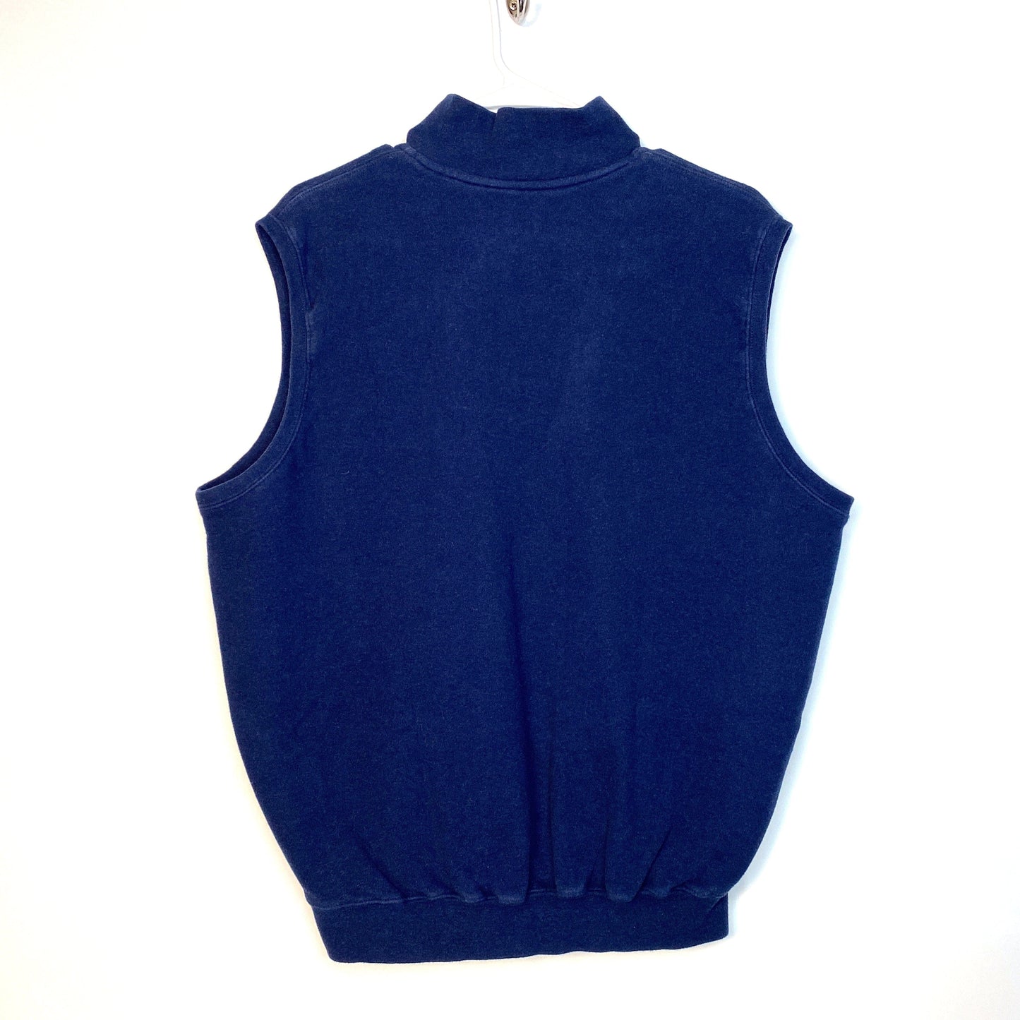 Carnoustie Mens Size S Blue 1/4 Zip Pullover Lined Golf Vest