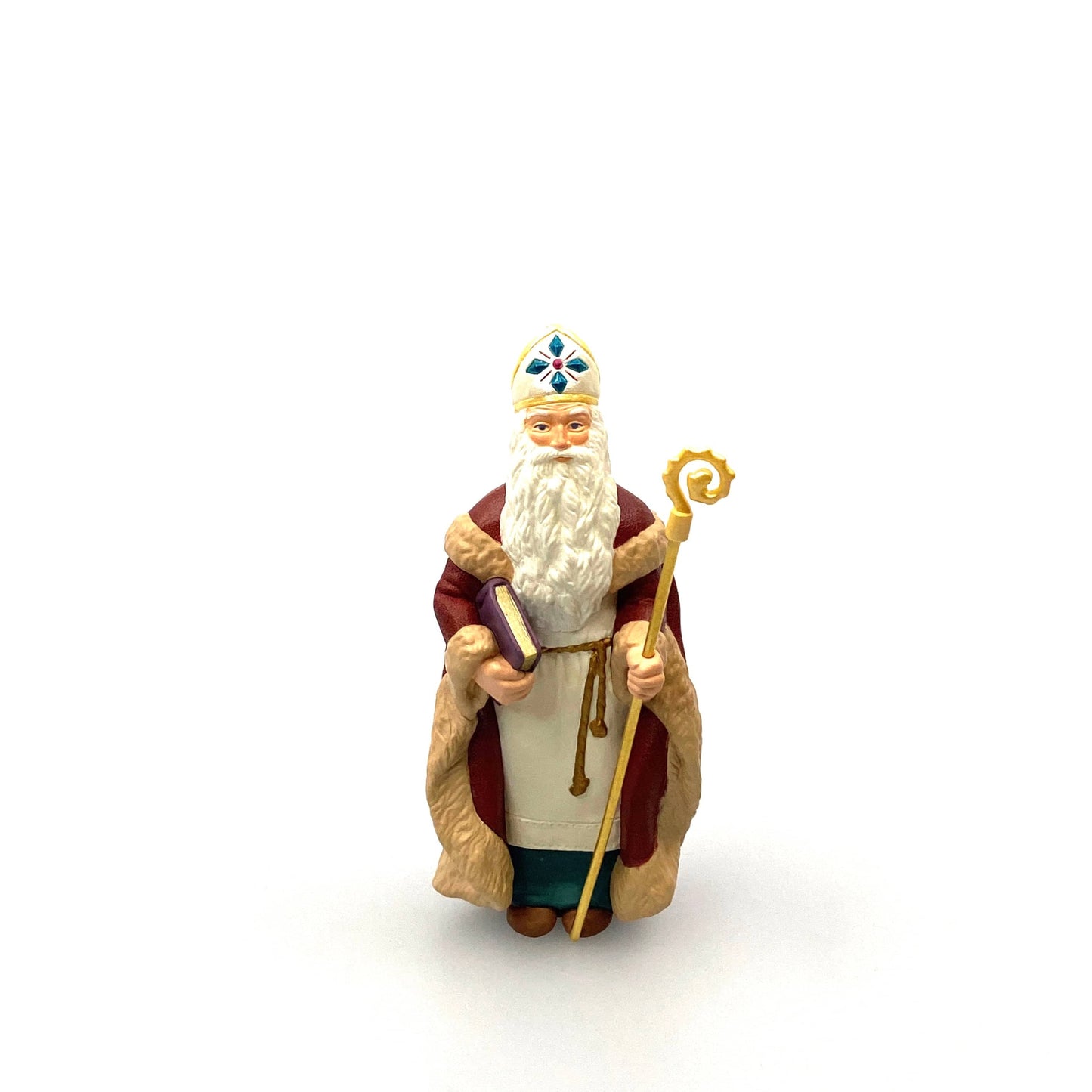 Hallmark Keepsake Ornament Saint NicholasFigurine Christmas Tree 1995