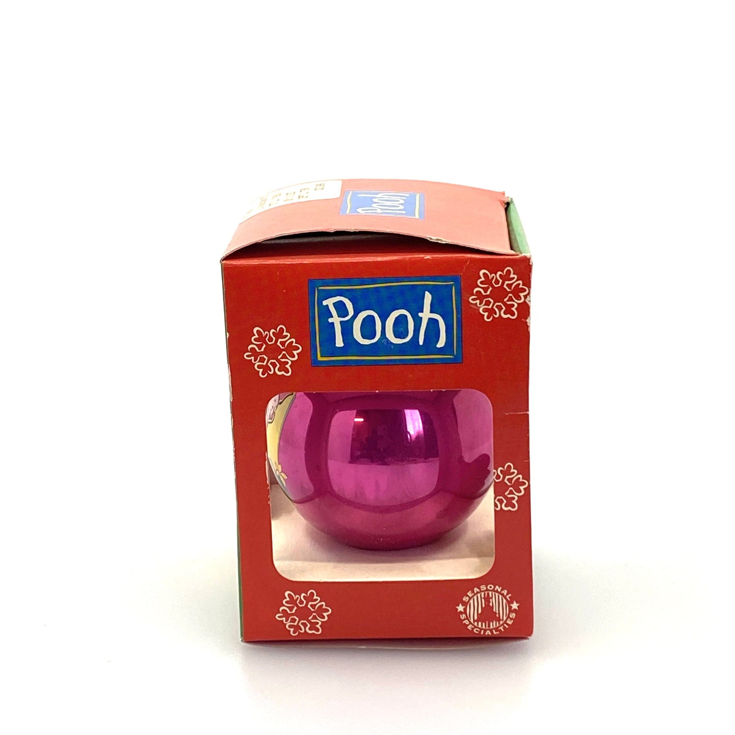 Seasonal Specialties Winne the Pooh “Piglet” Holiday Ornament Pink Ball