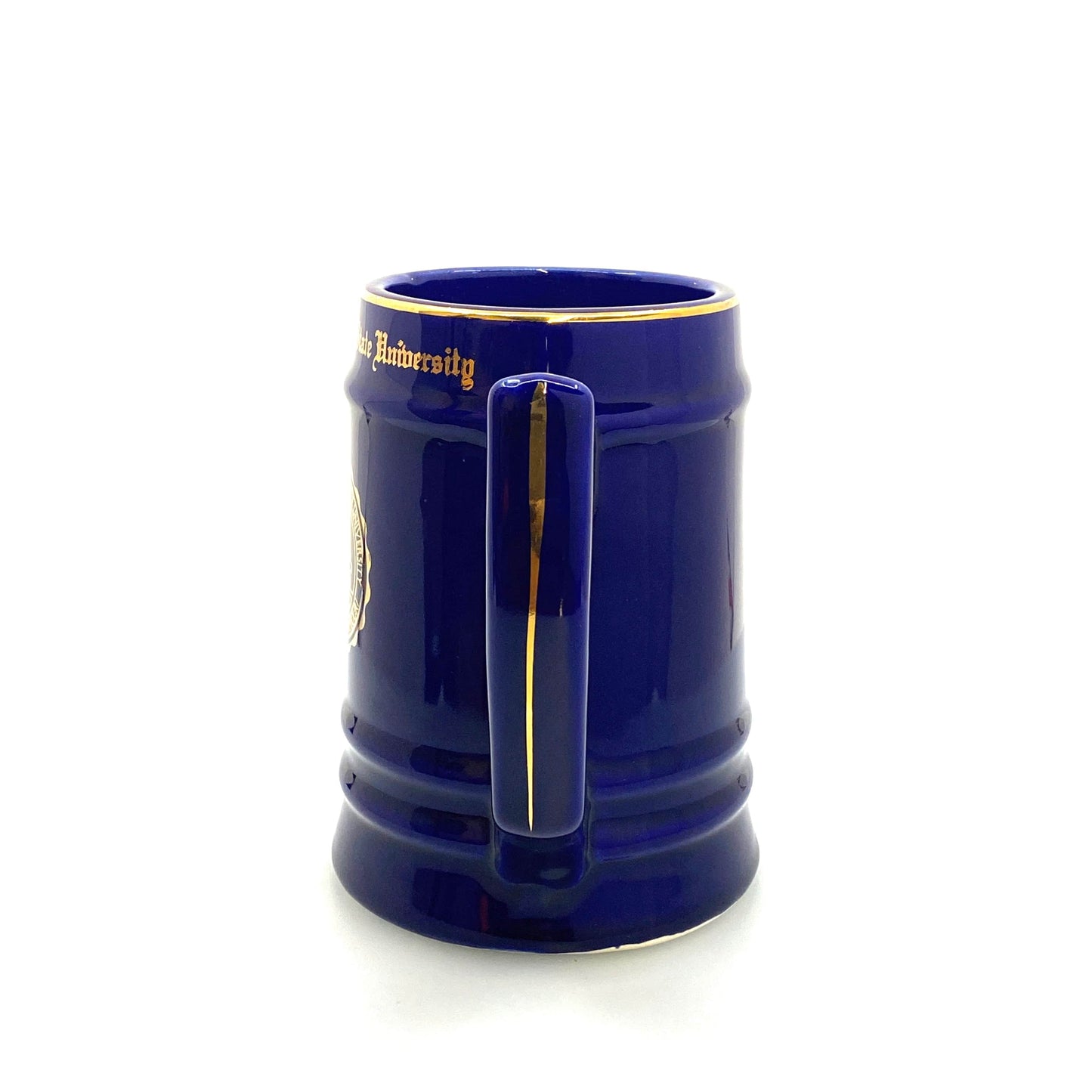 Southeast Missouri State University Gold Blue Ceramic Coffee Cup Stein 20oz