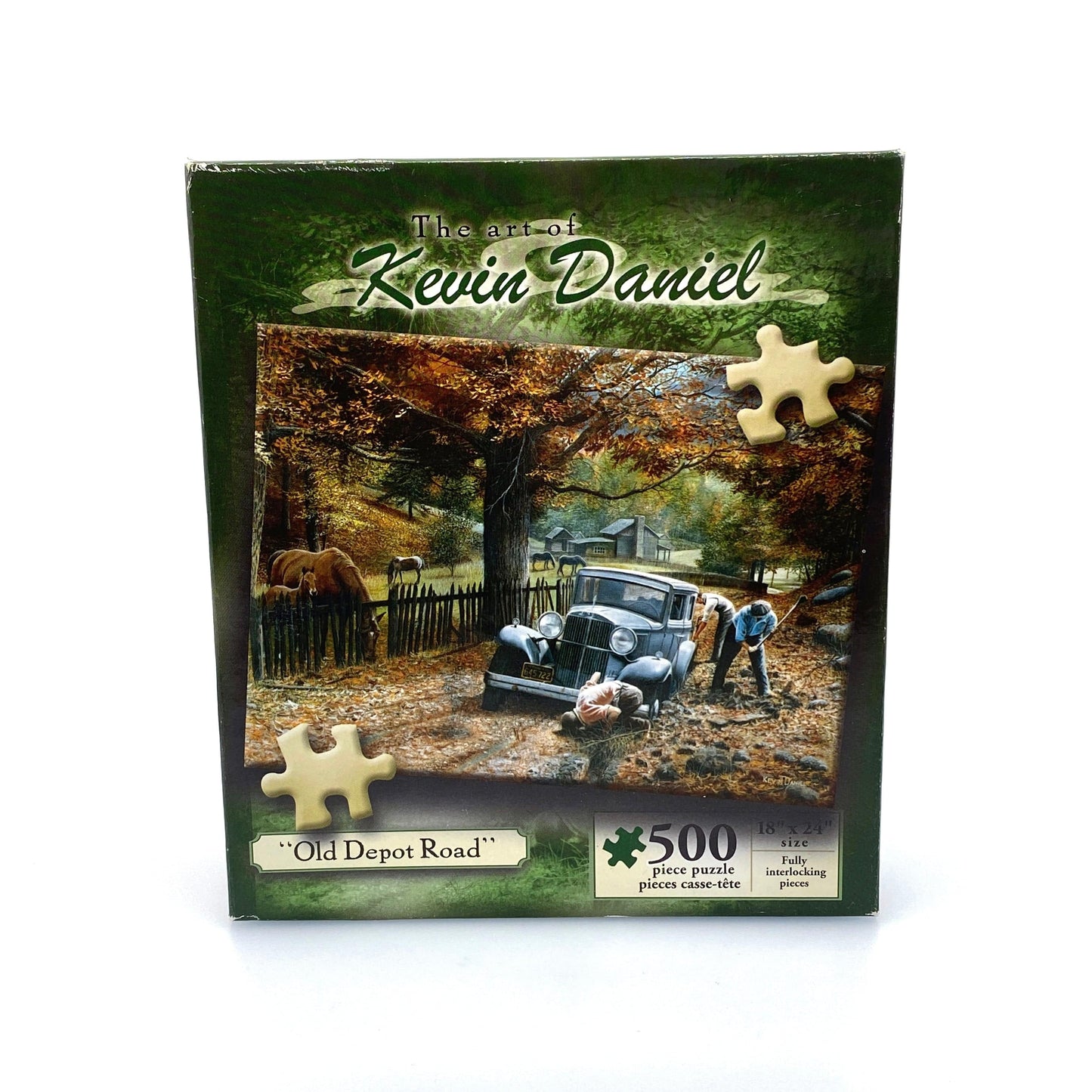 Kevin Daniel | Old Depot Road Jigsaw Puzzle | 500 Piece | NIB