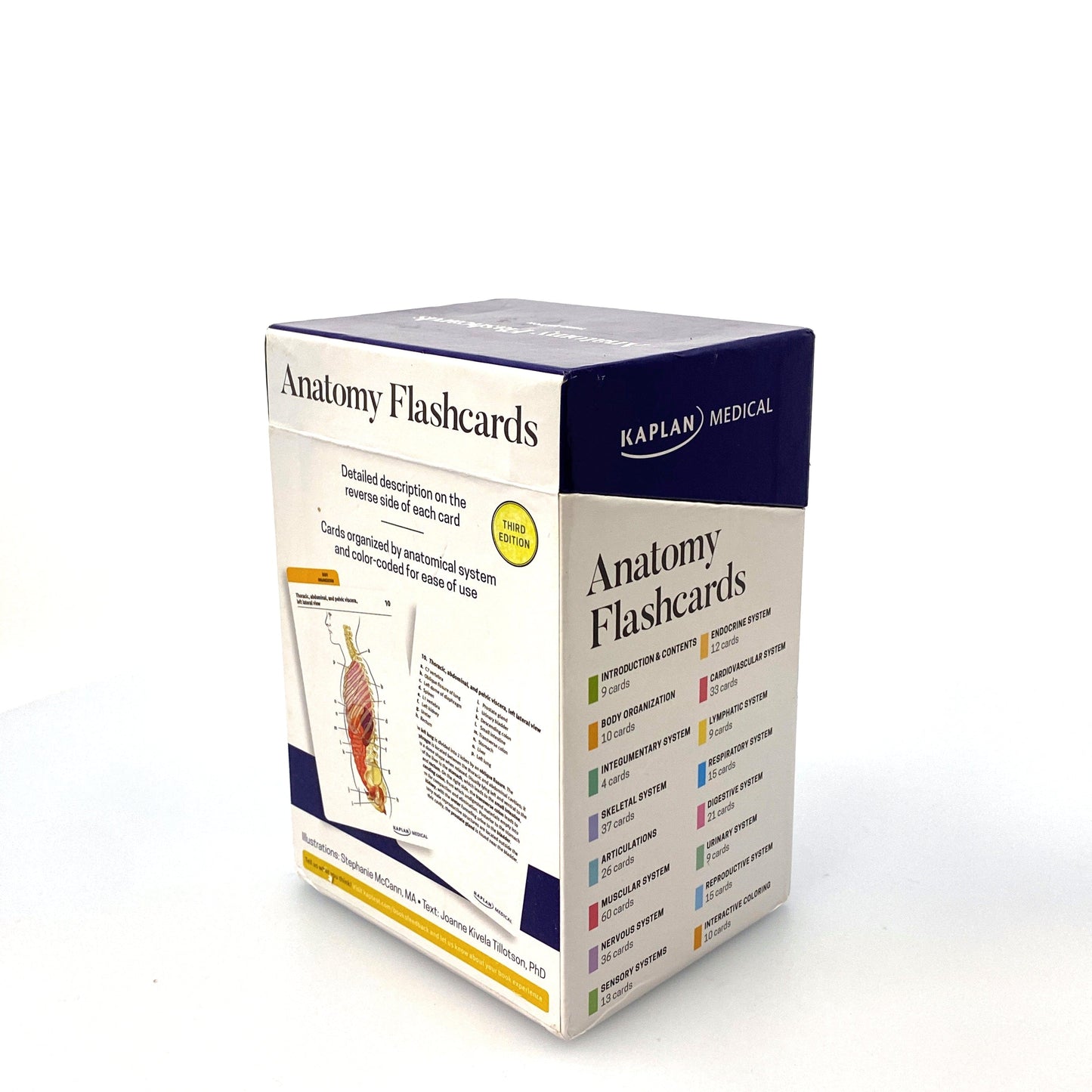 Kaplan Medical Anatomy Flashcards Joanne Tillotson 3rd Edition