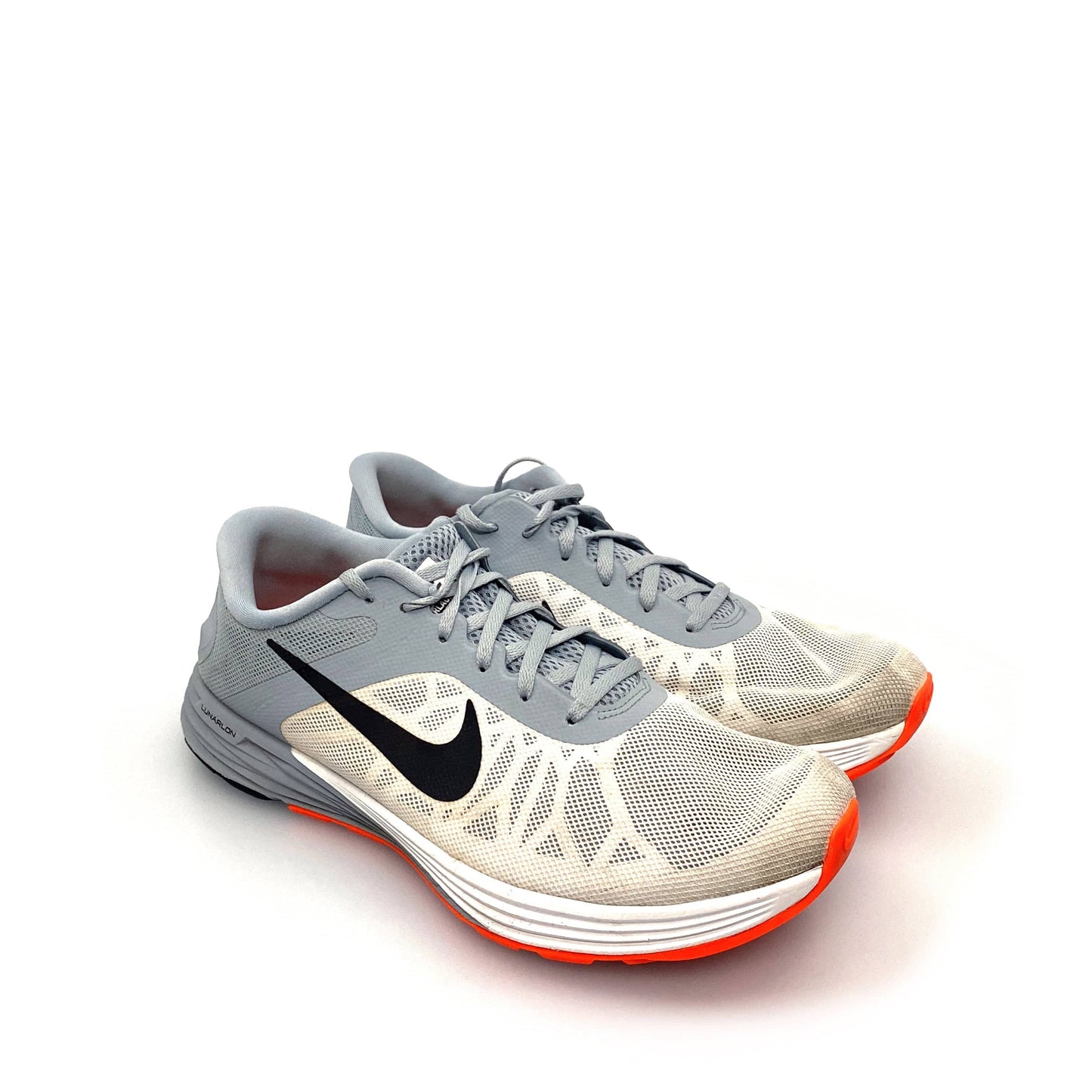 Nike Lunarlon Lunar Launch Womens Size 11 Gray Running Shoes 654916-101