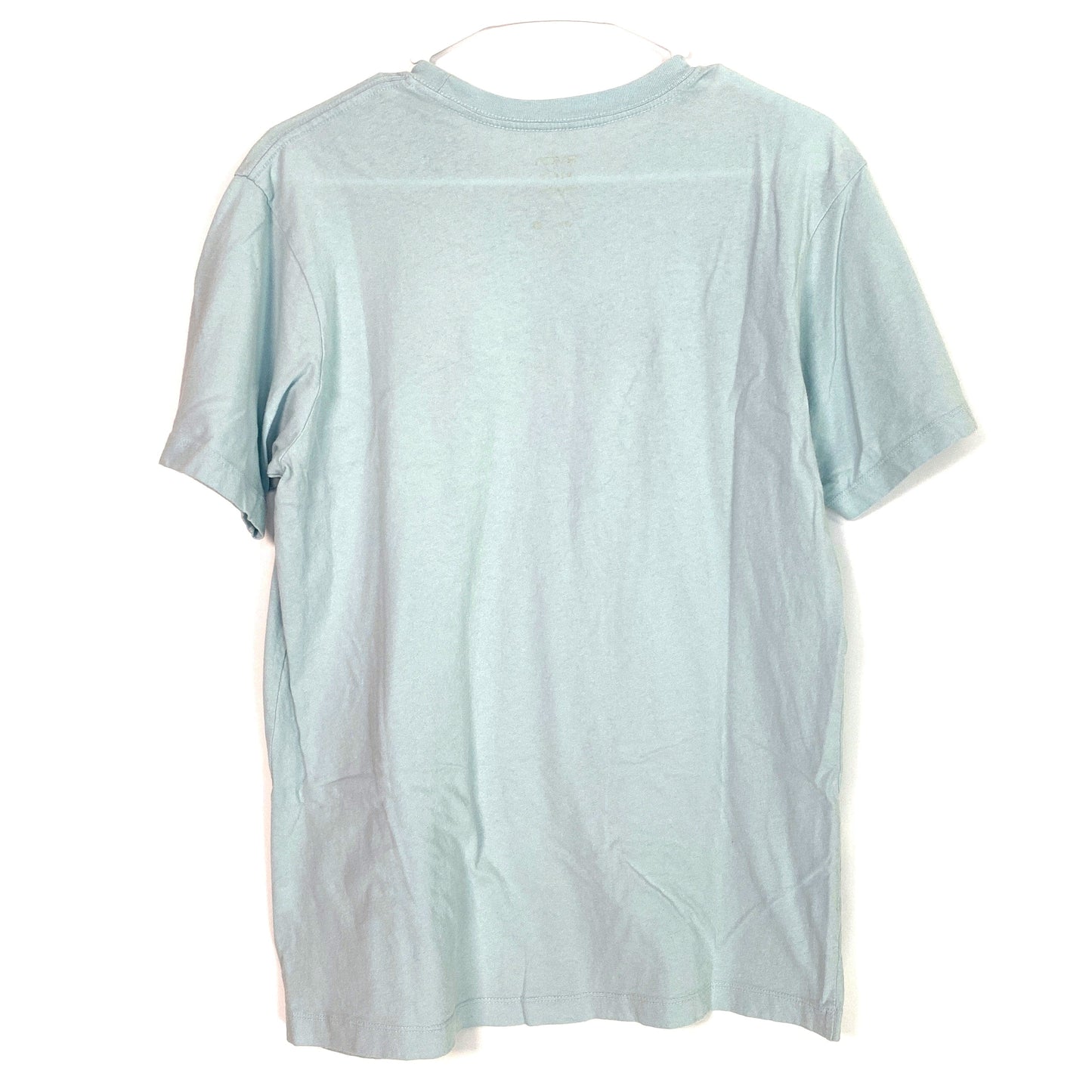 Trendy RVCA Mens Light Blue Graphic Print T-Shirt M