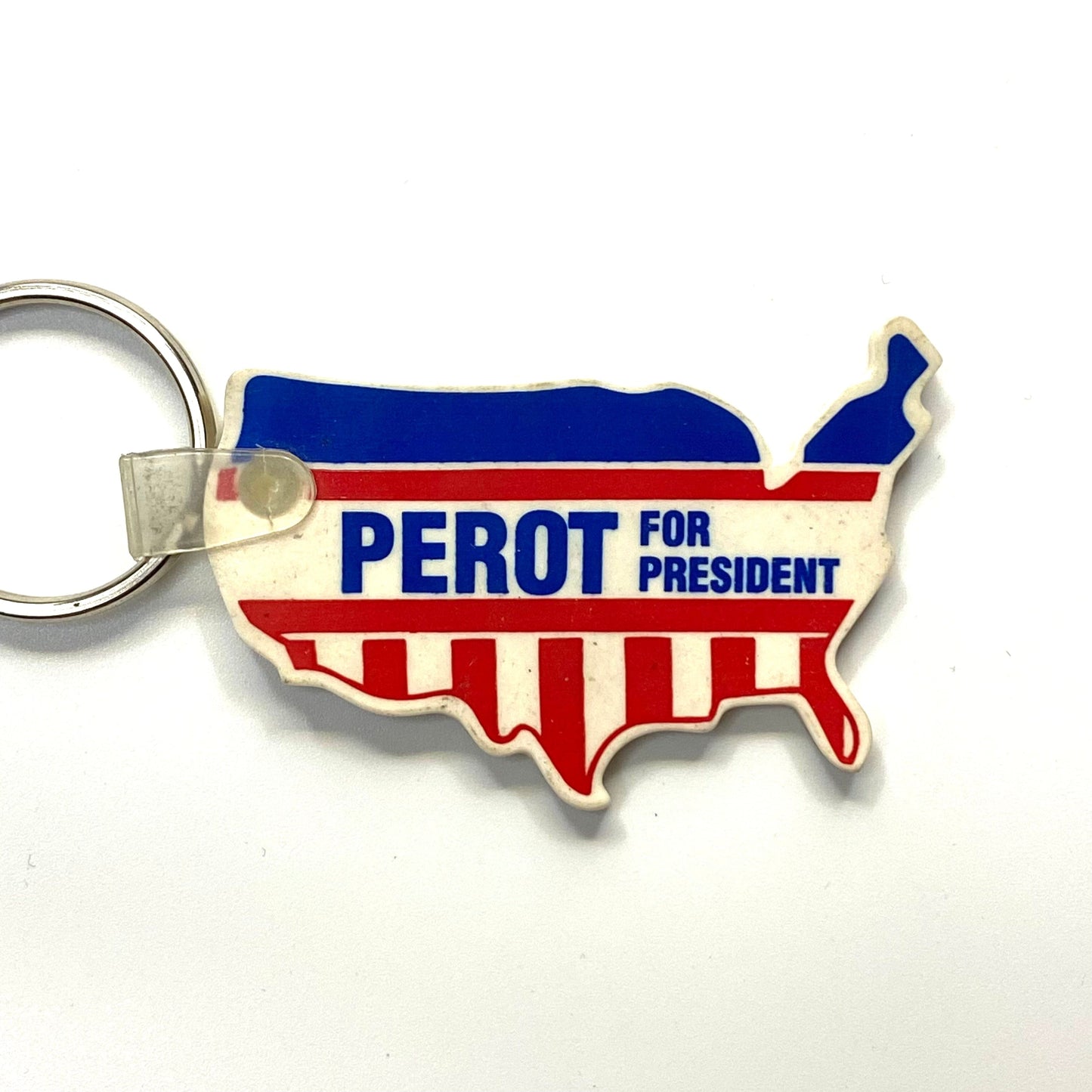 Ross Perot 1992 Presidential Campaign Keychain Pinback Button Pin Swag Memorabilia