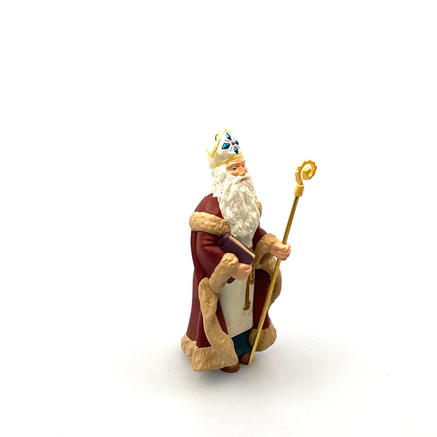 Hallmark Keepsake Ornament Saint NicholasFigurine Christmas Tree 1995