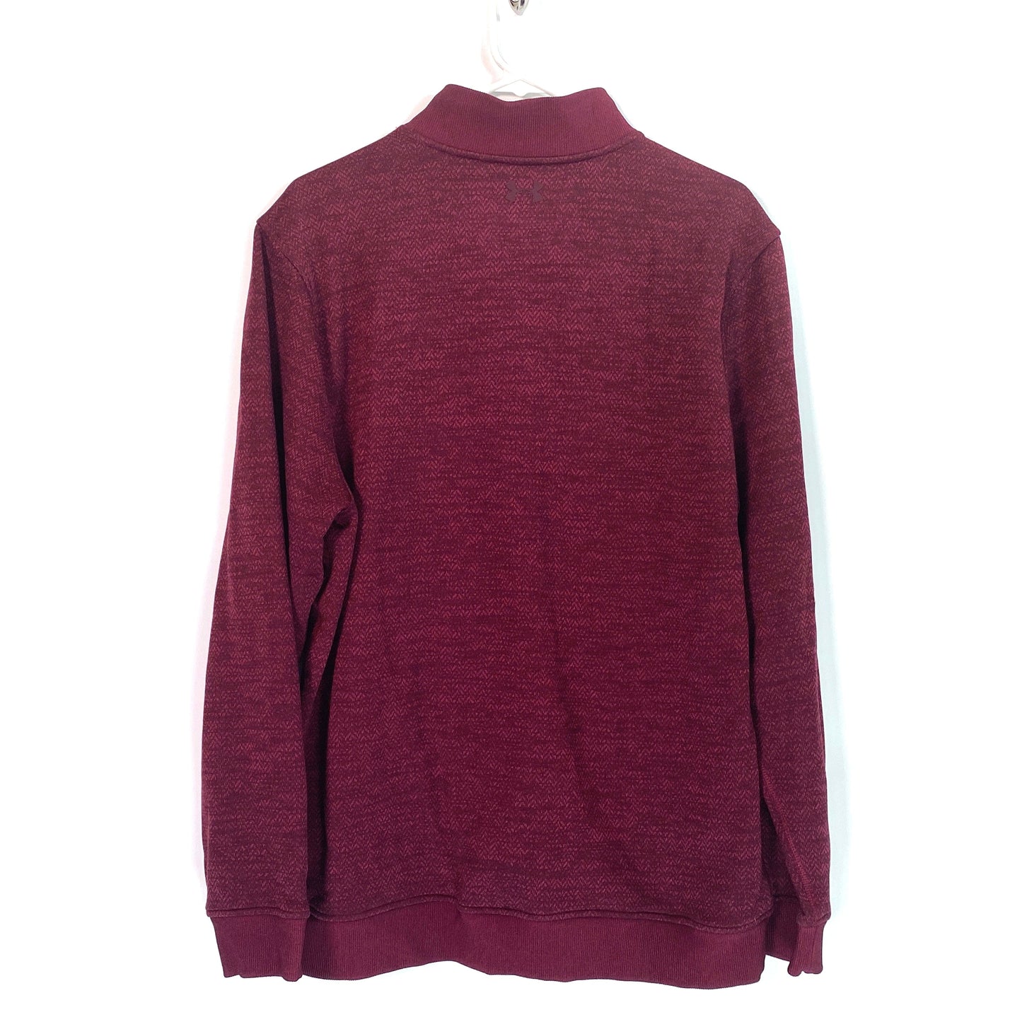 Under Armour Mens Size XL Purple Cold Gear ¼ Zip Sweatshirt Long Sleeve