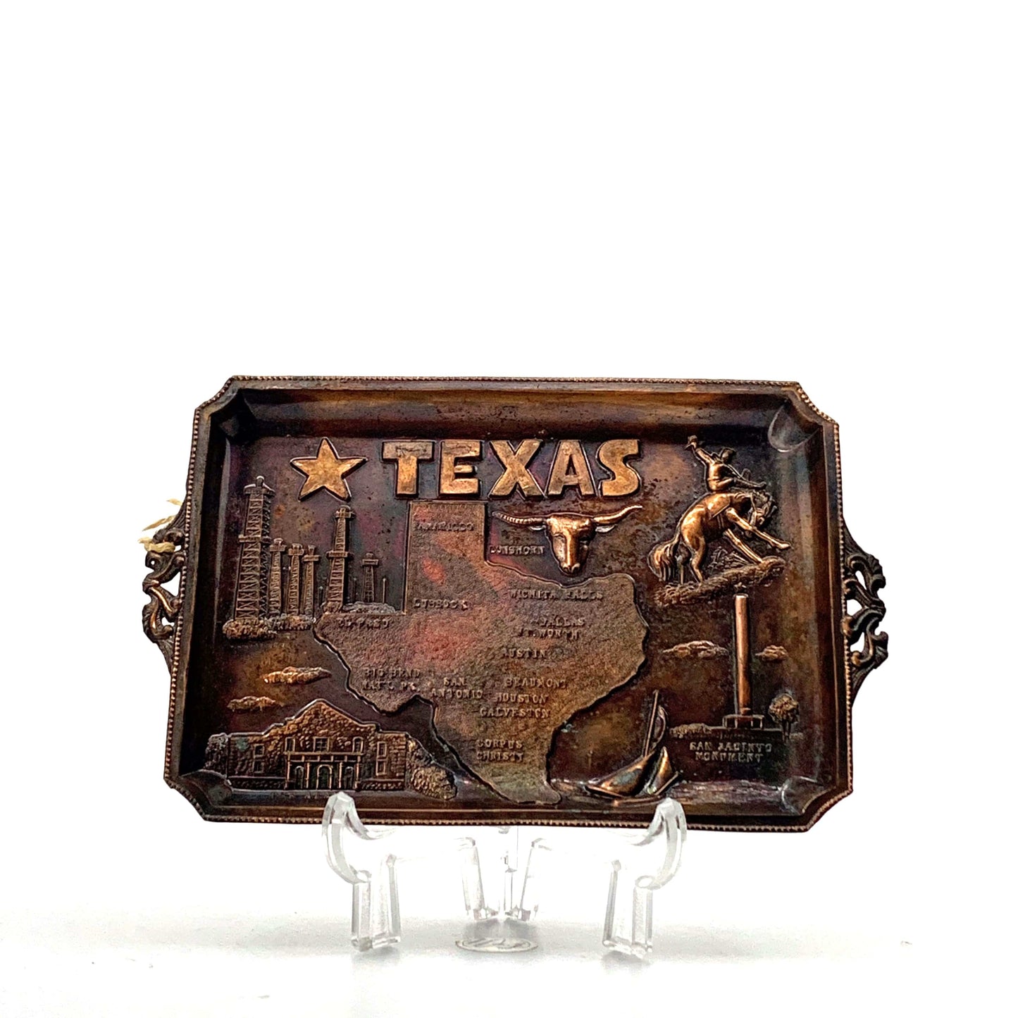 Copper State of Texas Small Tray Keys Change