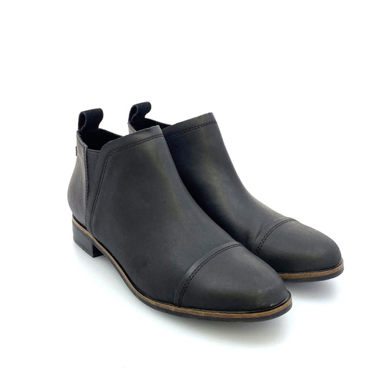 Toms Womens Shoes Size 8½  Black Size Zipper Booties EUC