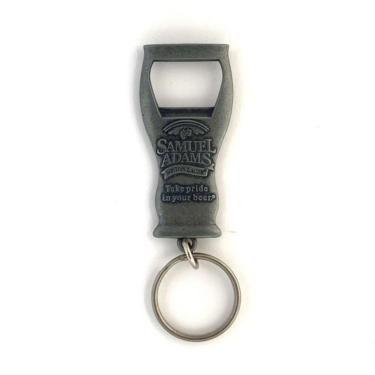 Samuel Adams Bottle Opener Metal Keychain Bottle Opener Key Ring