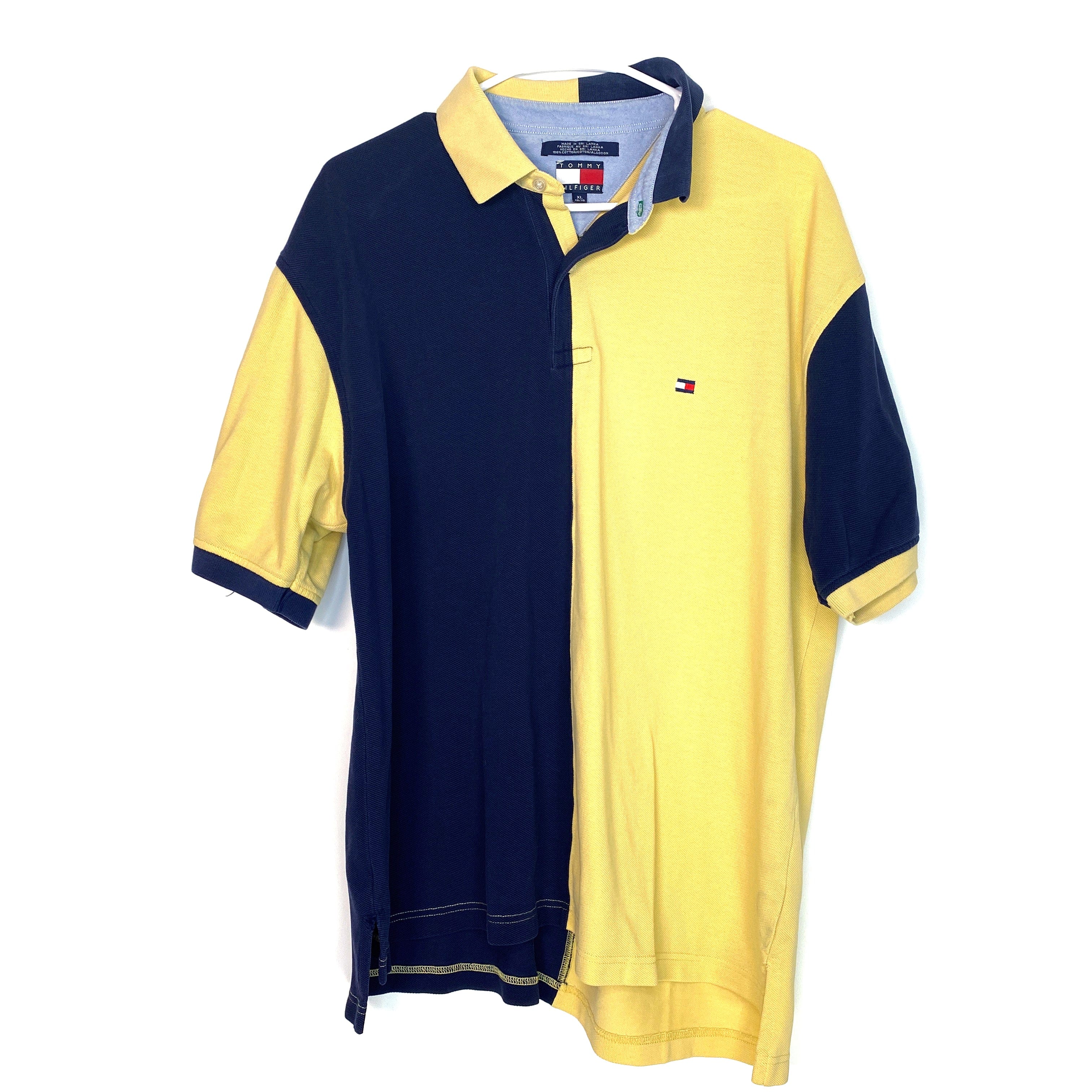 Tommy hilfiger store yellow polo shirt