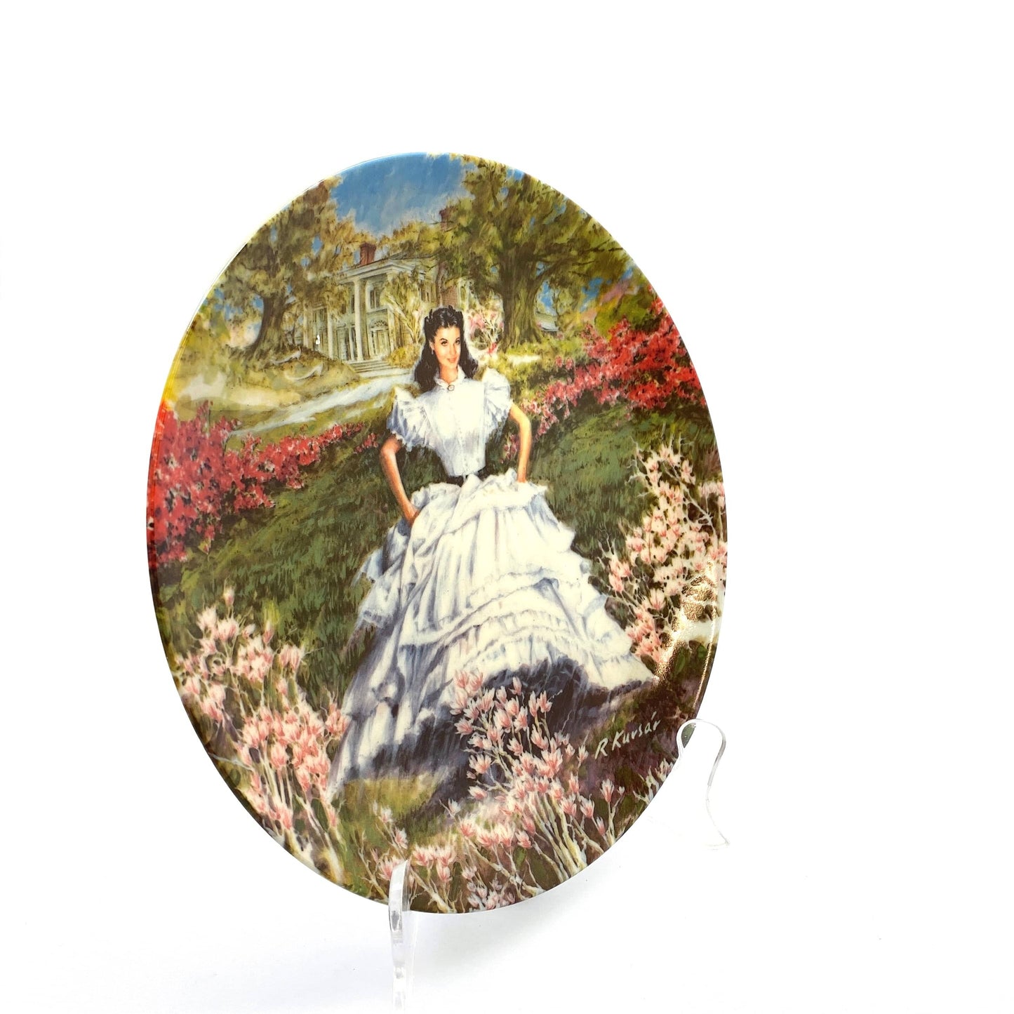 “Scarlett” MGM Gone With The Wind 1978 Collectors Plate by Raymond Kursar