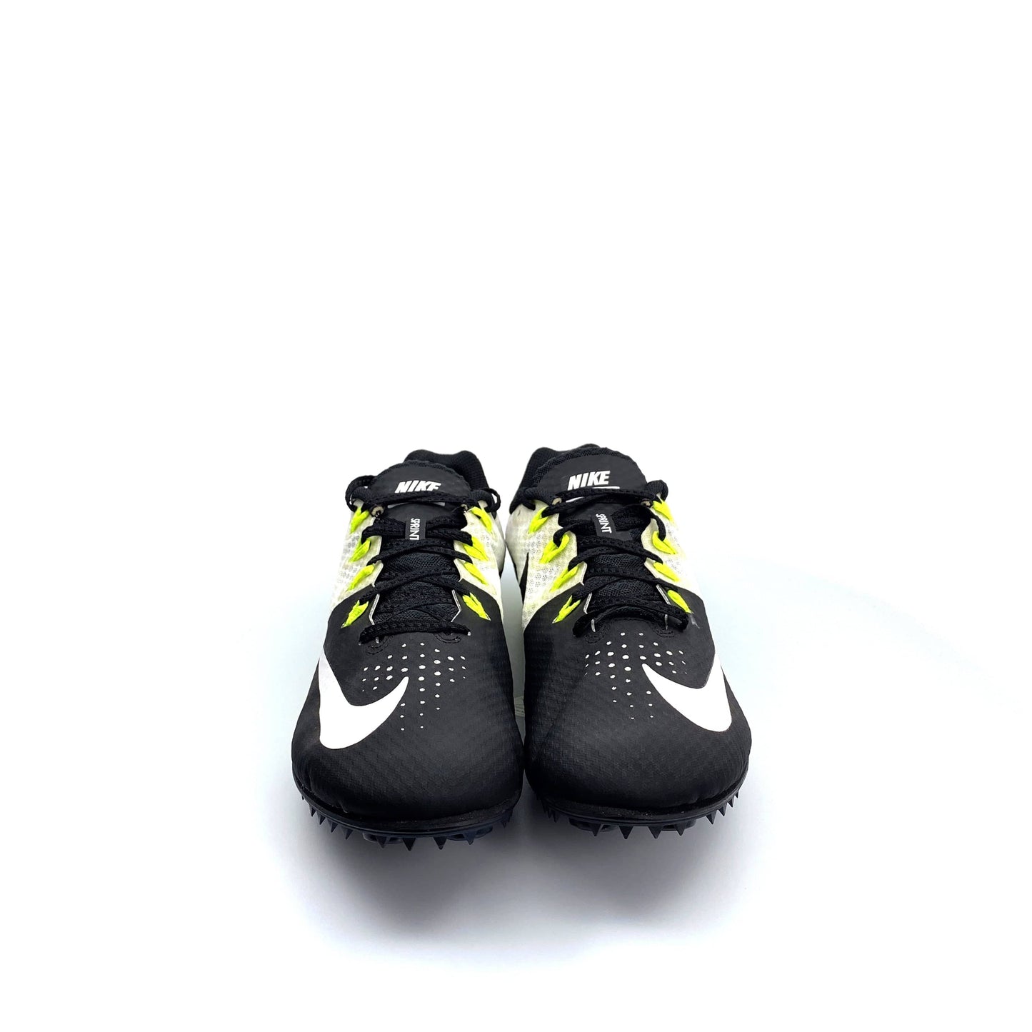 Nike Mens Rival S Size 13 Sprint Racing Track Shoes Black White 806554-010