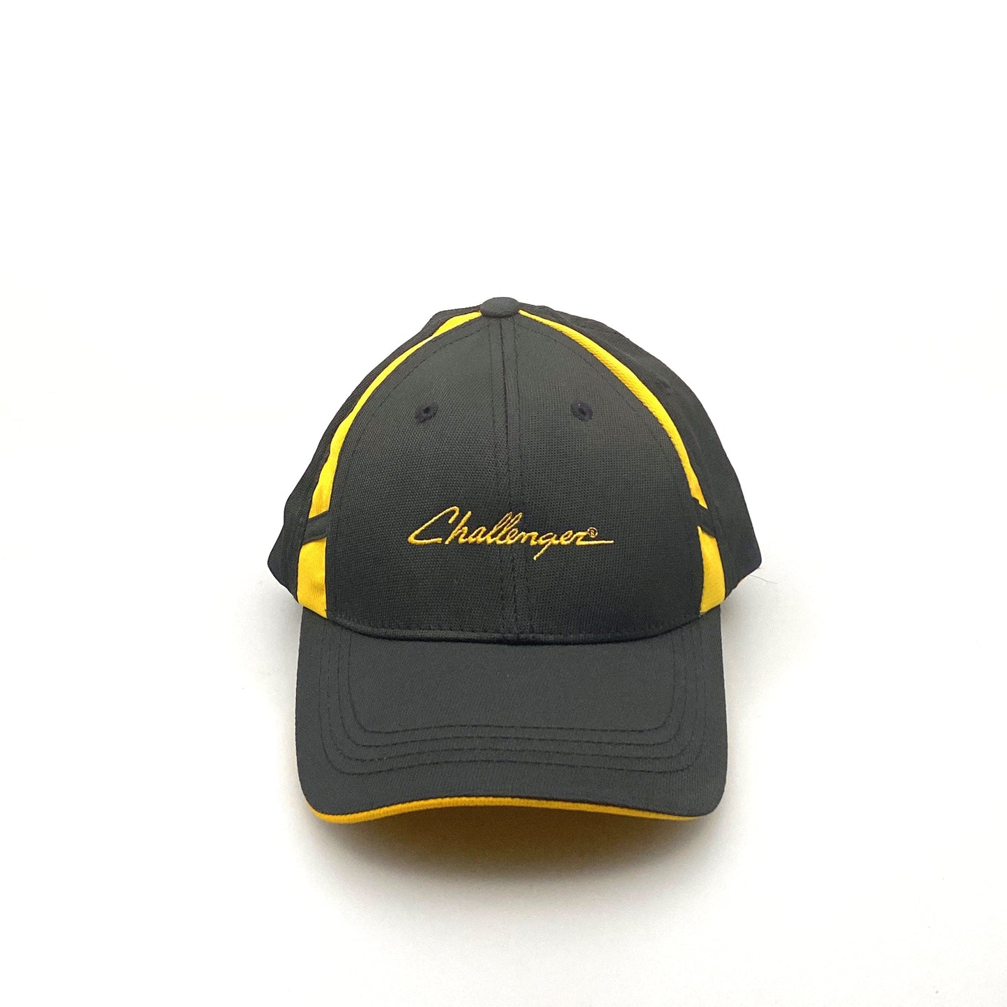 Port Authority “Challenger” Hat Adjustable Yellow Black Baseball Cap