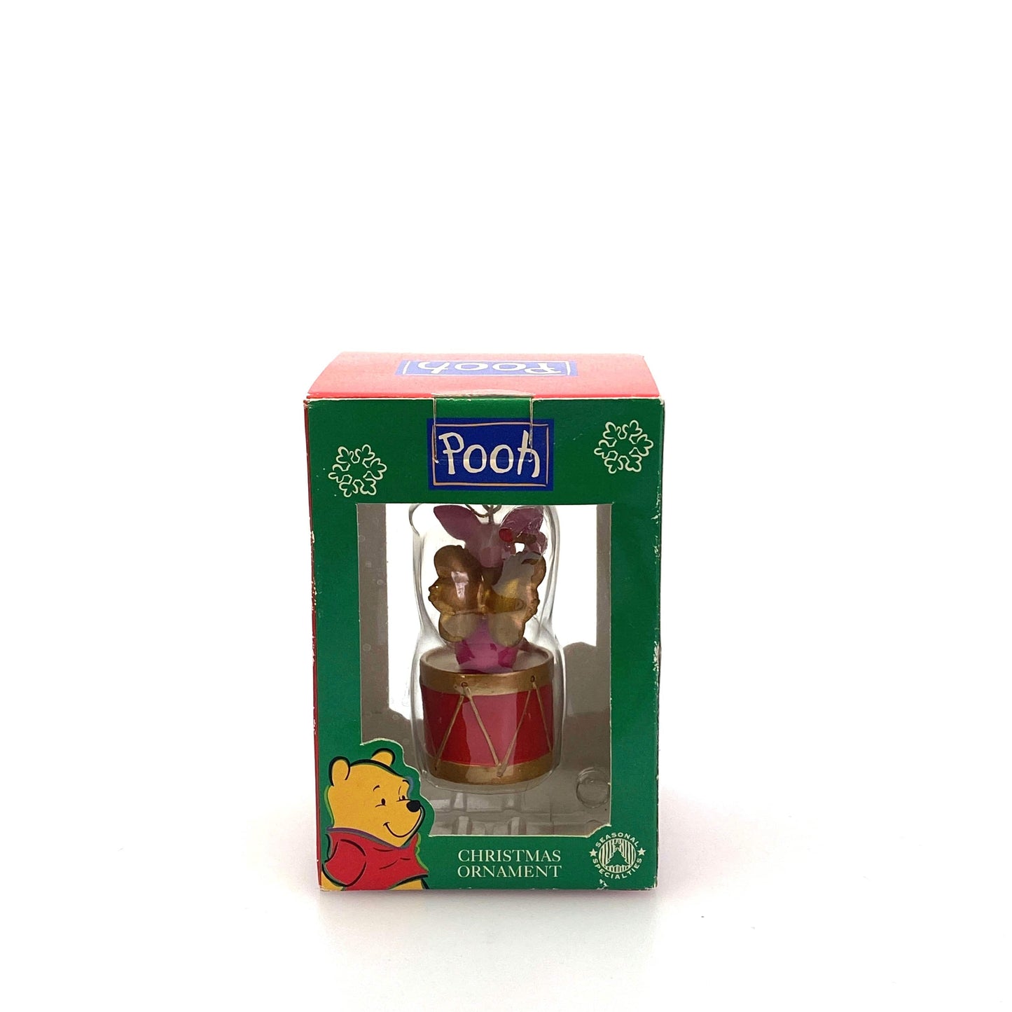 Seasonal Specialties Winne the Pooh “Little Drummer Piglet” Holiday Ornament Figurine