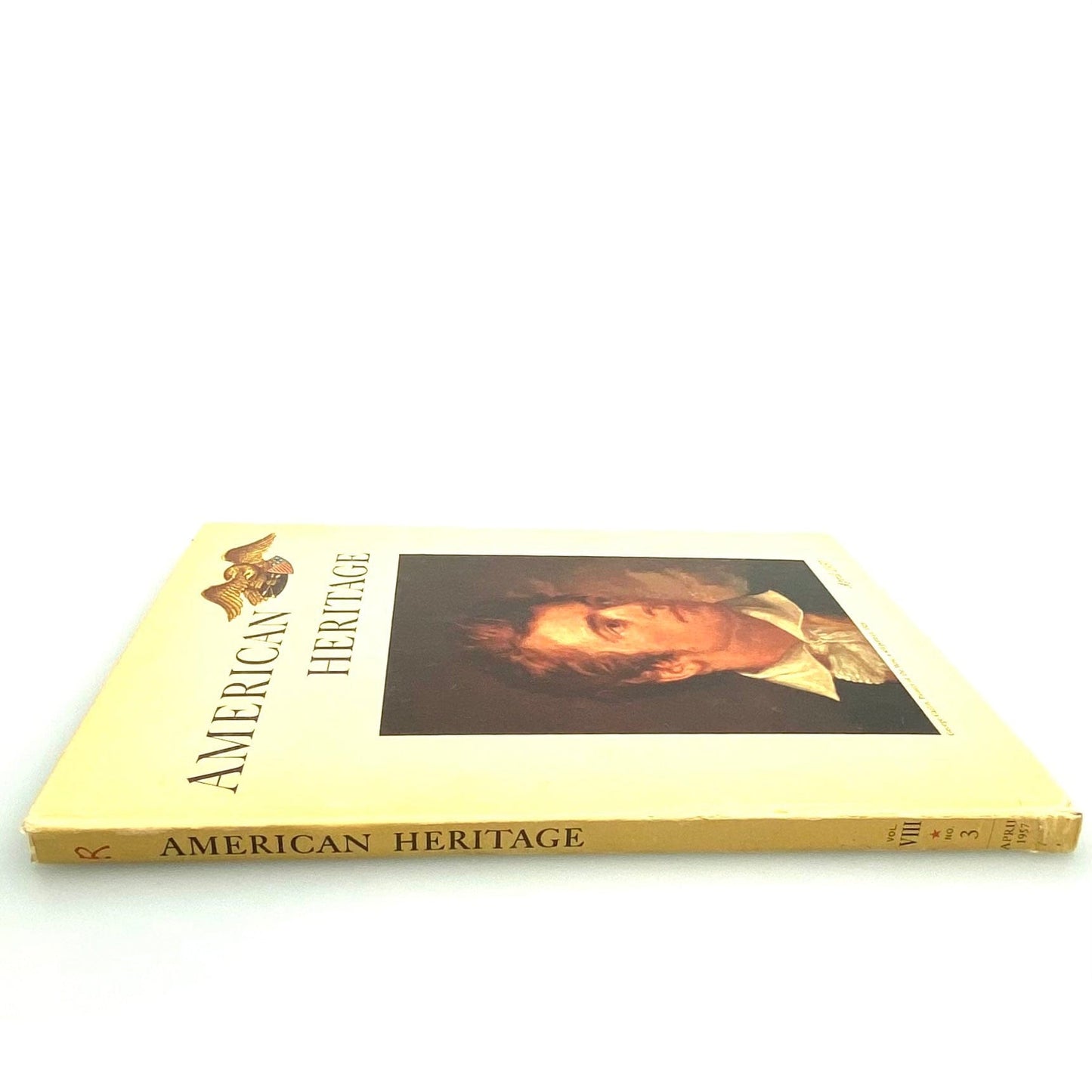 Vintage American Heritage Volume VIII No 3 April 1957 Hardcover History Book