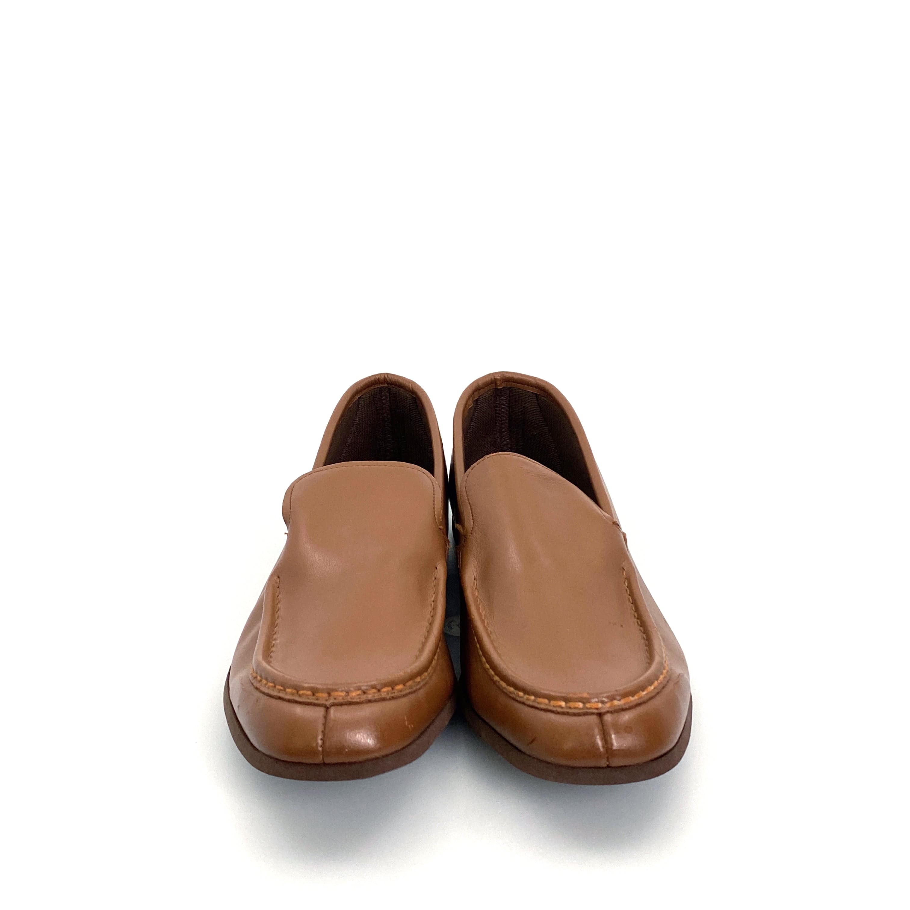 Vintage leather sales loafers