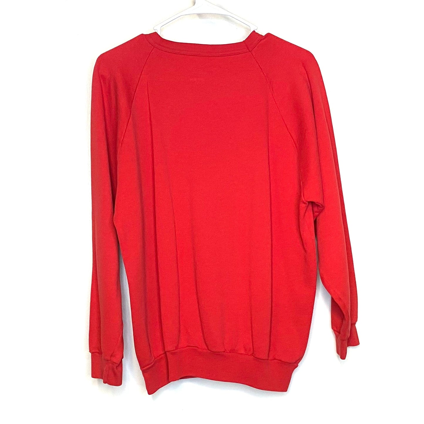 Vintage Alore Womens Size L Red Pullover Sweatshirt L/s
