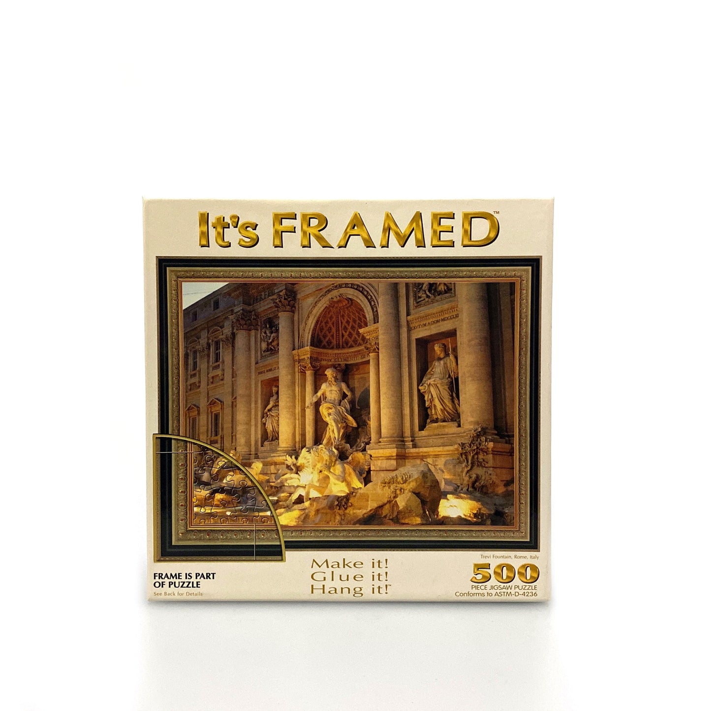 It’s Framed | Trevi Fountain Rome Italy Jigsaw Puzzle | 500 Pc | New