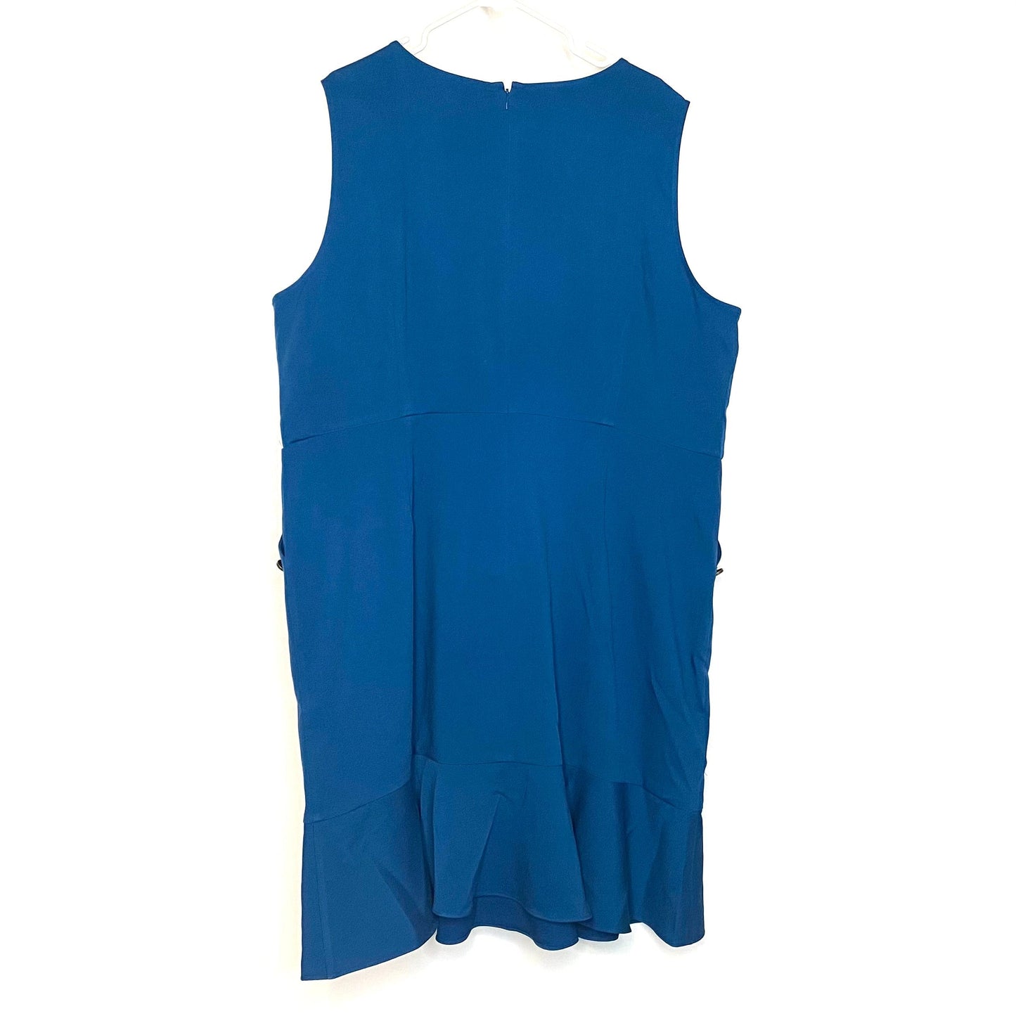 Loft Plus | Womens Sheath Jumper Dress | Color: Teal Blue | Size: 24 | NWT