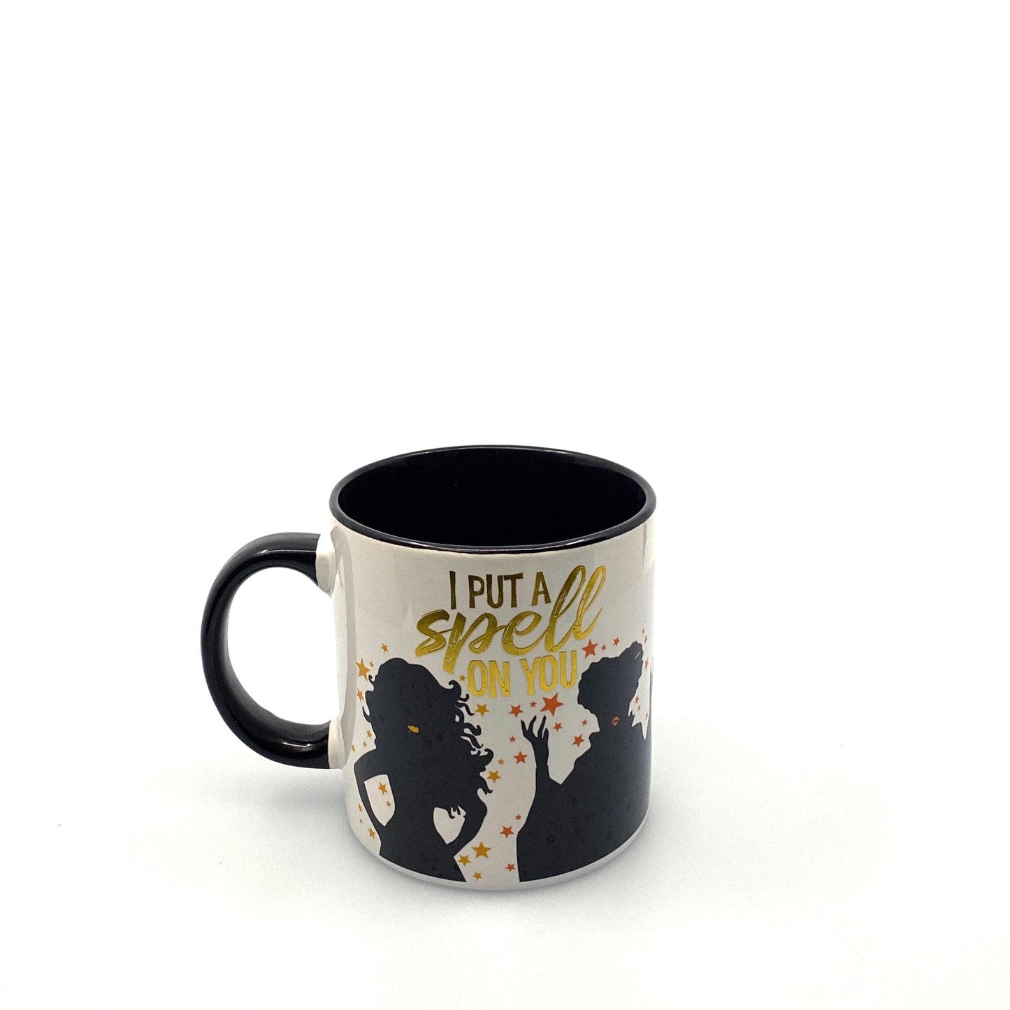 “I Put A Spell On You…And You’re Mine” Ceramic Coffee Cup Mug, Black - 12oz