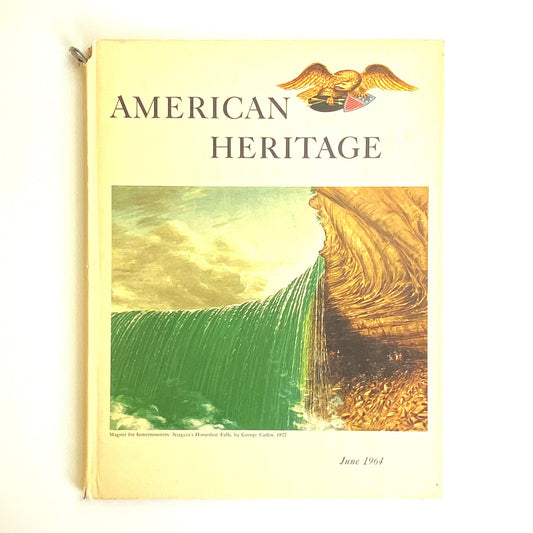Vintage American Heritage June 1964 • Volume XV, Number 4 Hardcover History Book