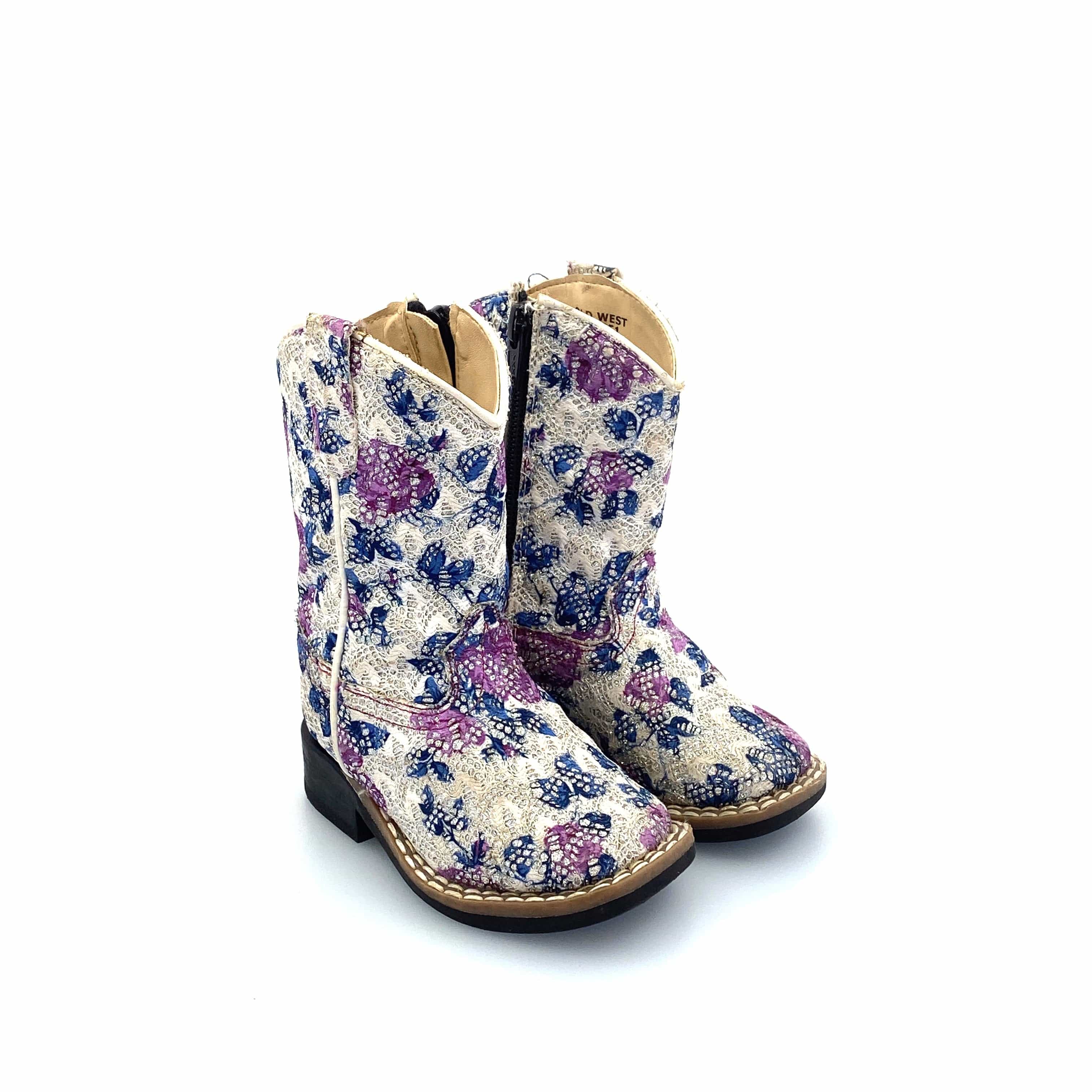 Toddler / Kid Fashion Floral Boots