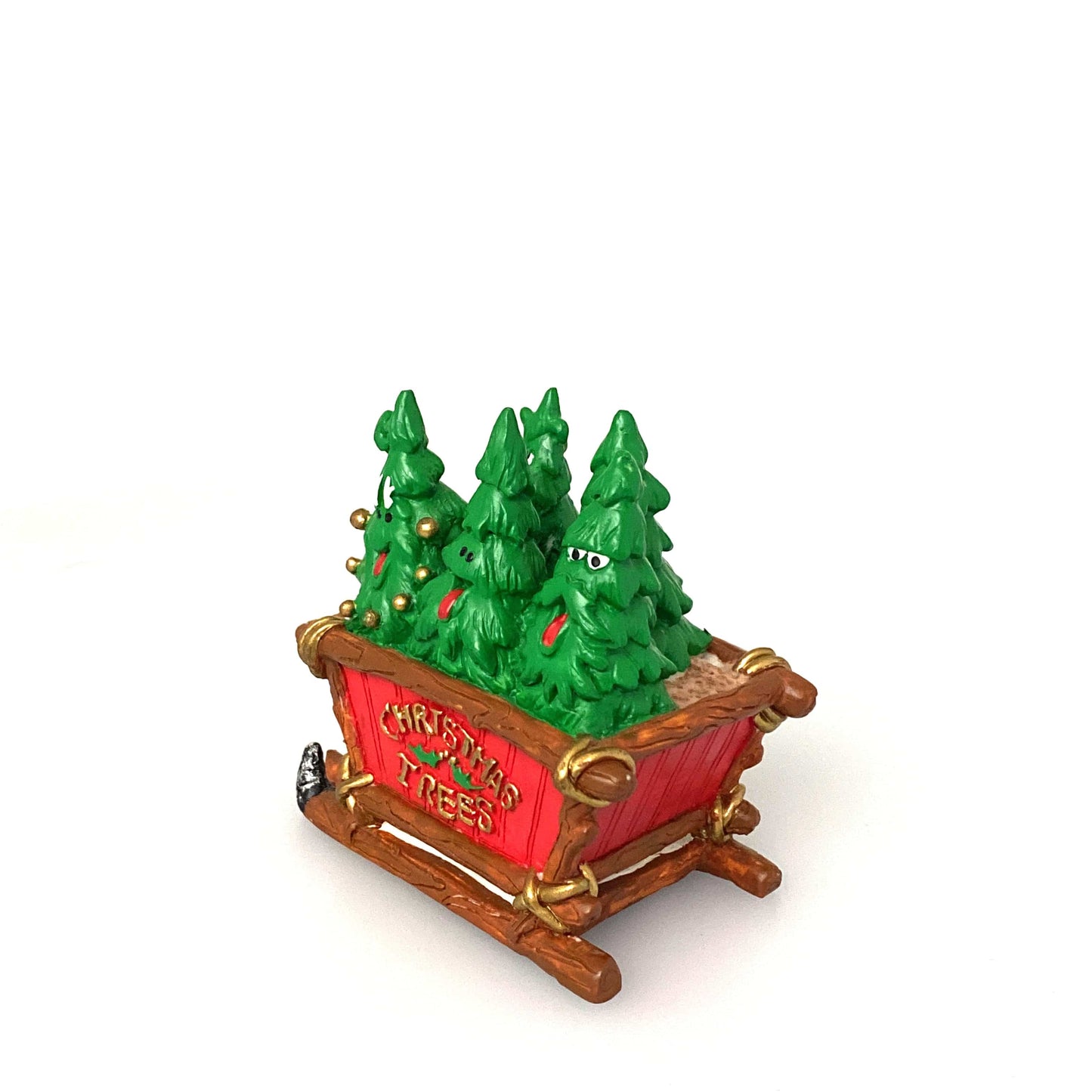 Vintage 1996 North Pole Ltd. “Christmas Tree” Seasonal Holiday Table-Top Decoration