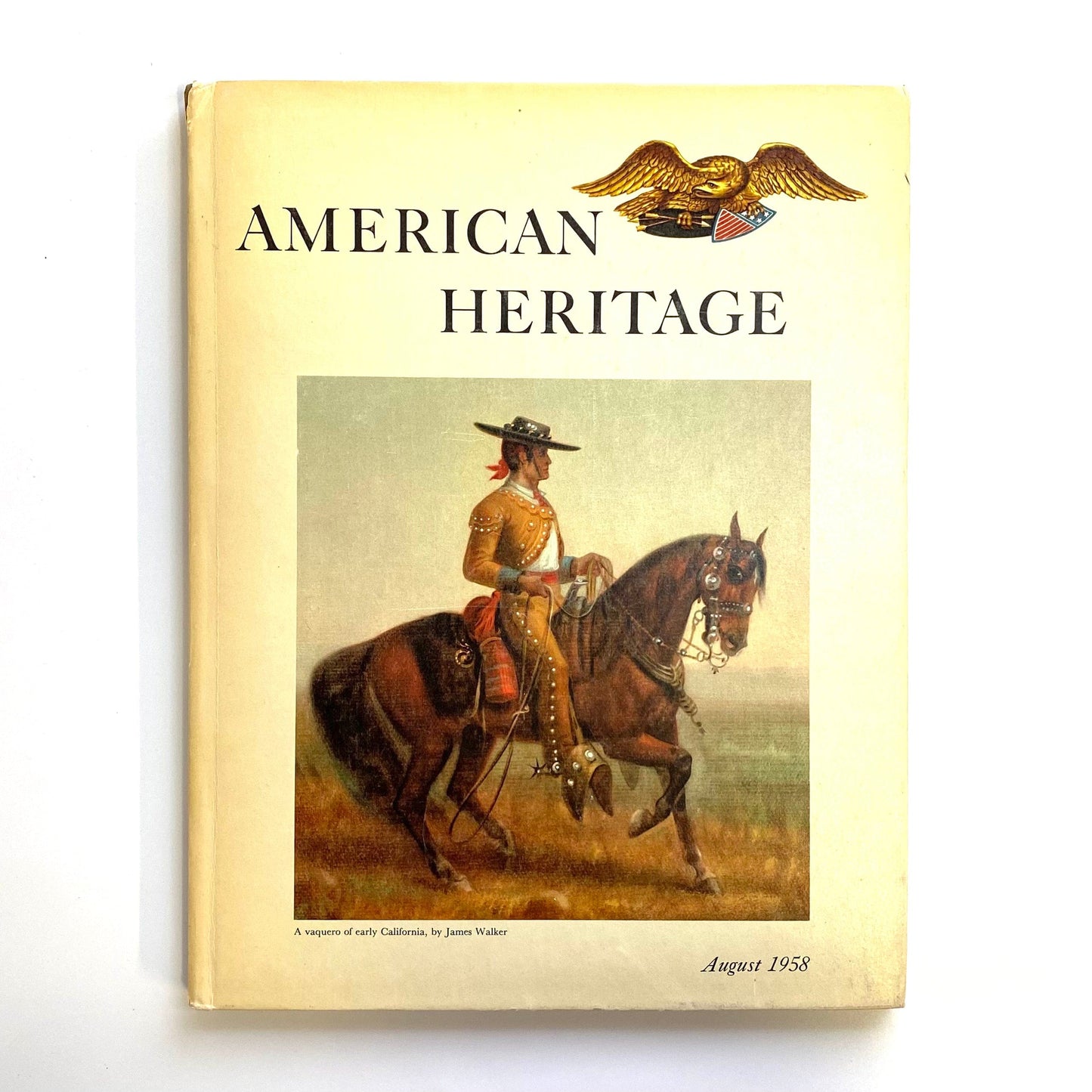 Vintage American Heritage Volume IX No 5 August 1958 Hardcover History Book