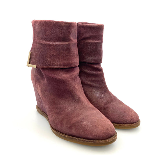 Matisse Womens "Bison" Size 6.5M Plum Purple Ankle Bootie Boots