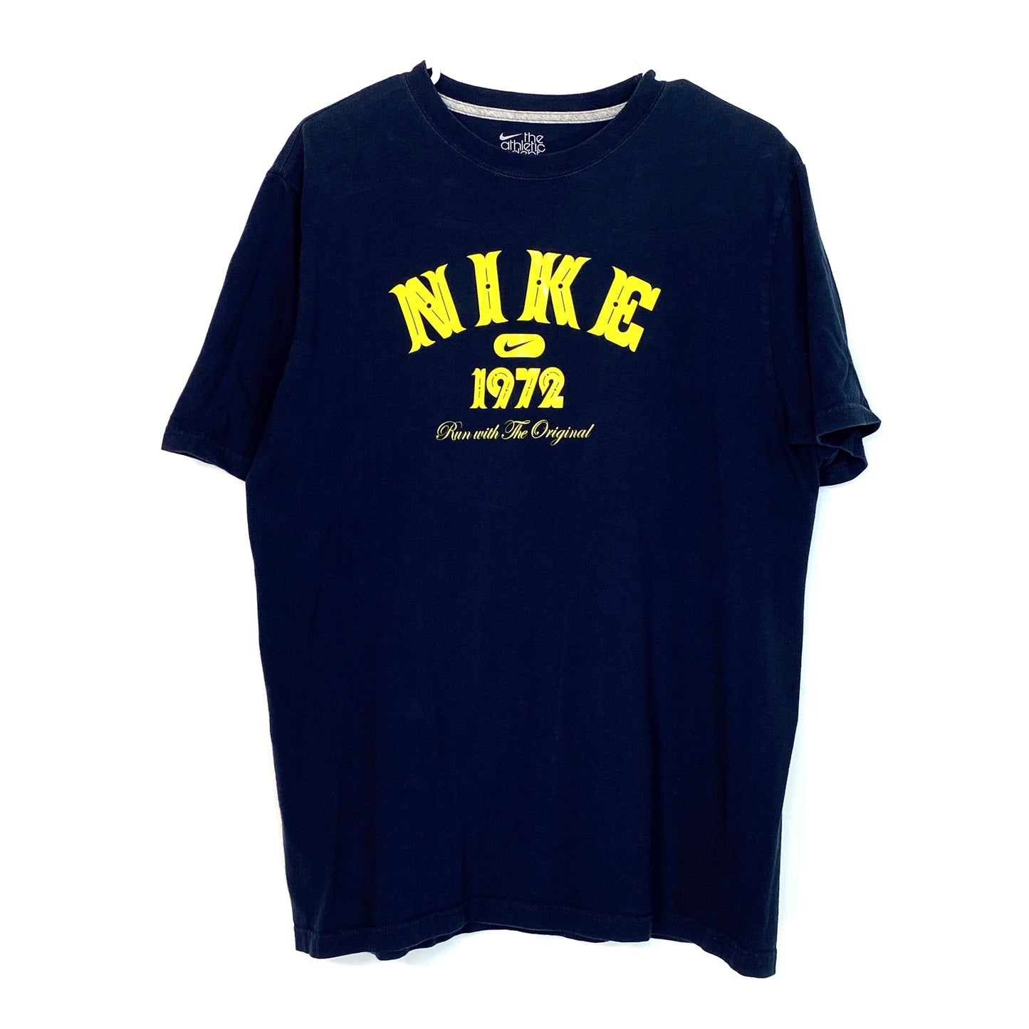Nike Mens Size L Blue Athletic Dept T-Shirt 1972 S/s