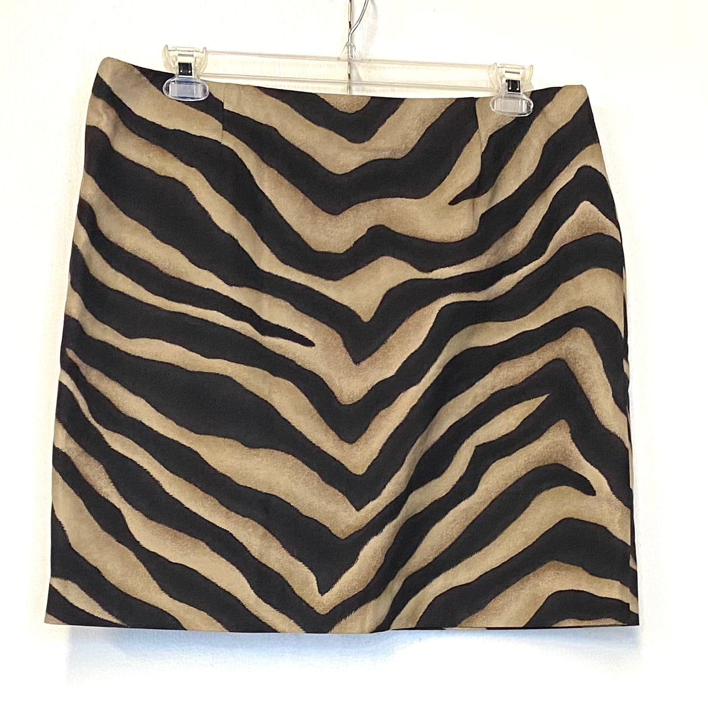 Lauren Ralph Lauren Women's Animal Print Skirt - Size 16 - Brown/Black - NWT