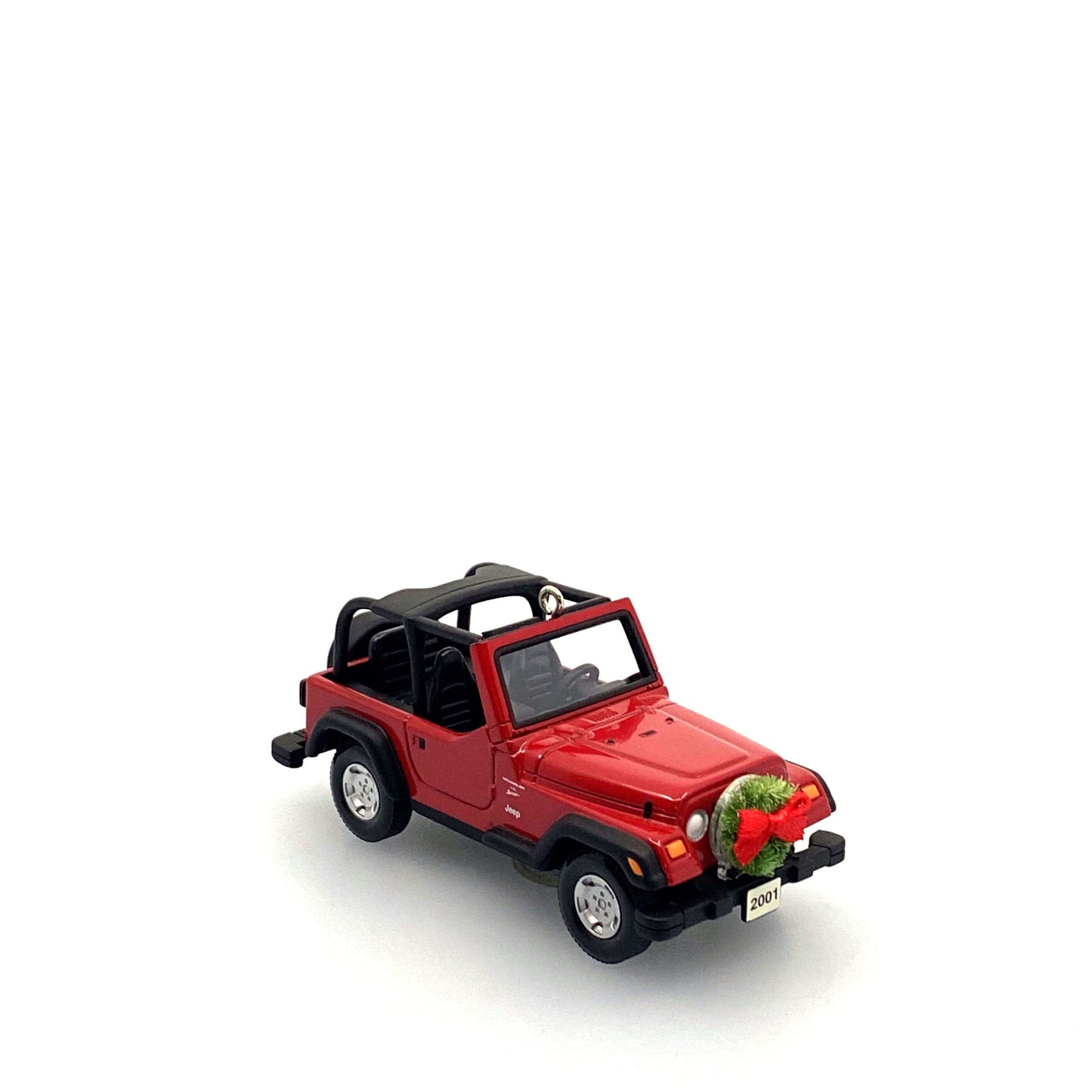 Hallmark Keepsake 🎄Ornament Jeep Wrangler Sport 4.0 L 60th Anniversary 2001