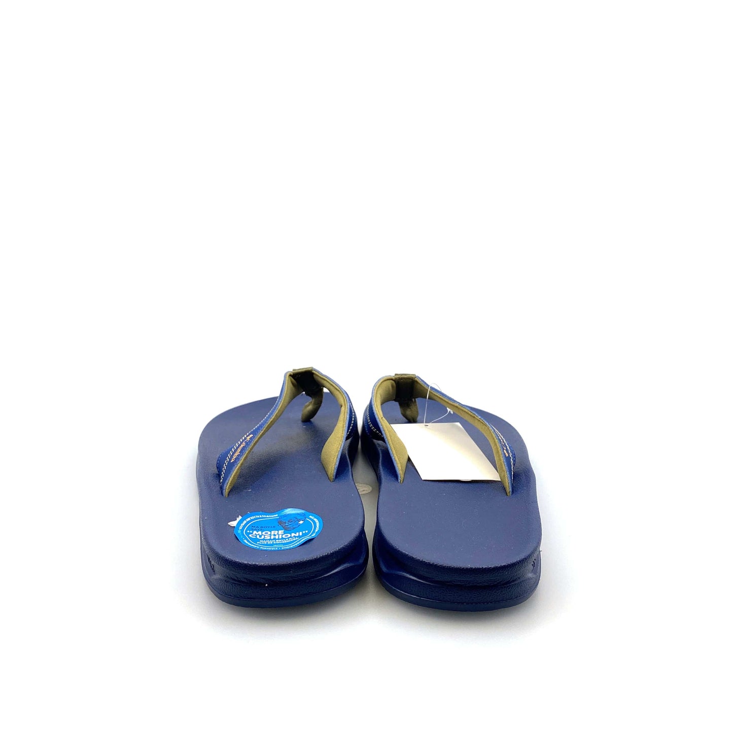 Columbia Mens Size 12 Blue Hood River Flip Flops Sandals Rubber Comfort