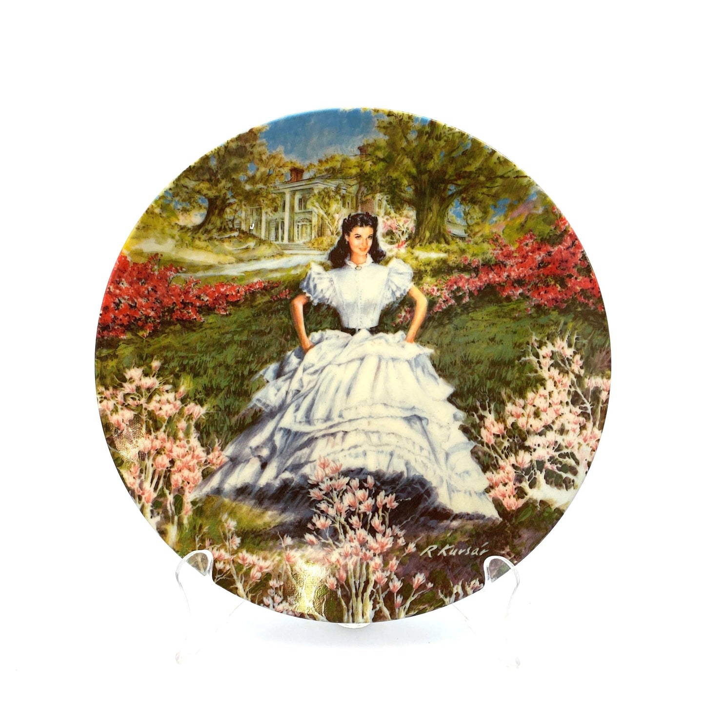 “Scarlett” MGM Gone With The Wind 1978 Collectors Plate by Raymond Kursar